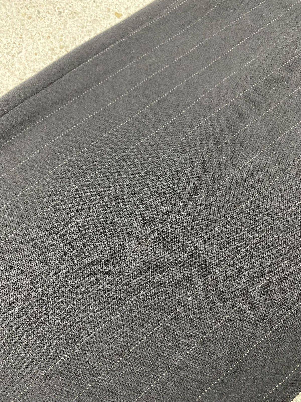 Armani Collezioni Armani collezioni vintage striped suit black wool old money Size 30" / US 8 / IT 44 - 14 Thumbnail
