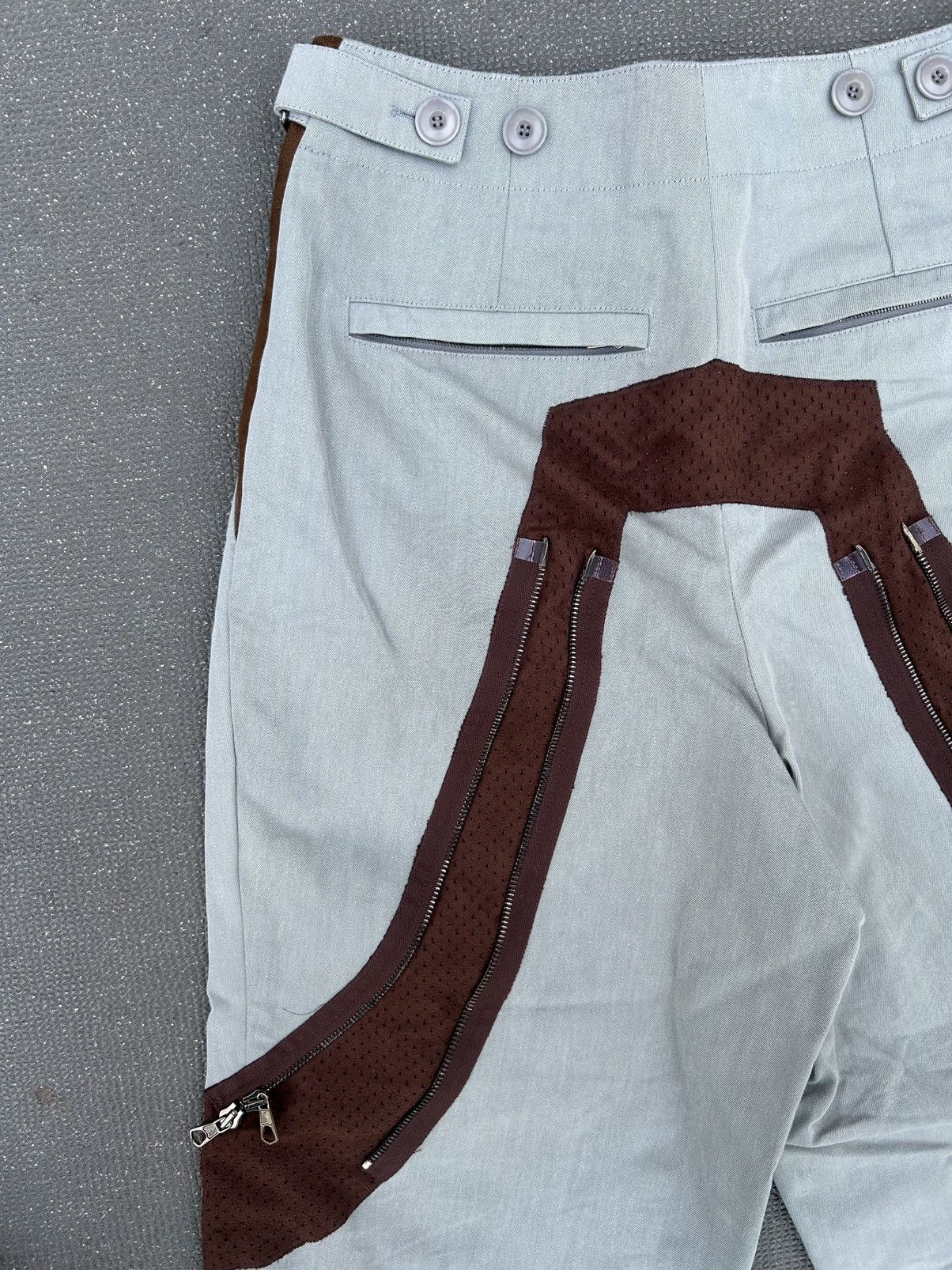 Kiko Kostadinov Kiko Kostadinov SS20 Lapsed Influence Trousers Wild Dove Size US 30 / EU 46 - 5 Thumbnail