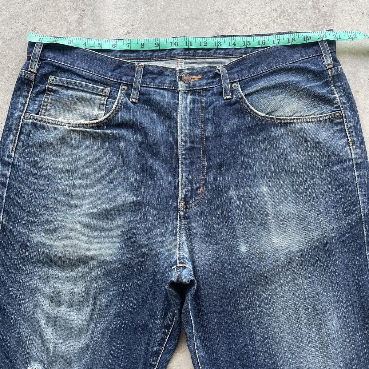 Edwin Vintage Edwin 503z Faded Jeans Pants Denim W42x29 Size US 42 / EU 58 - 5 Thumbnail