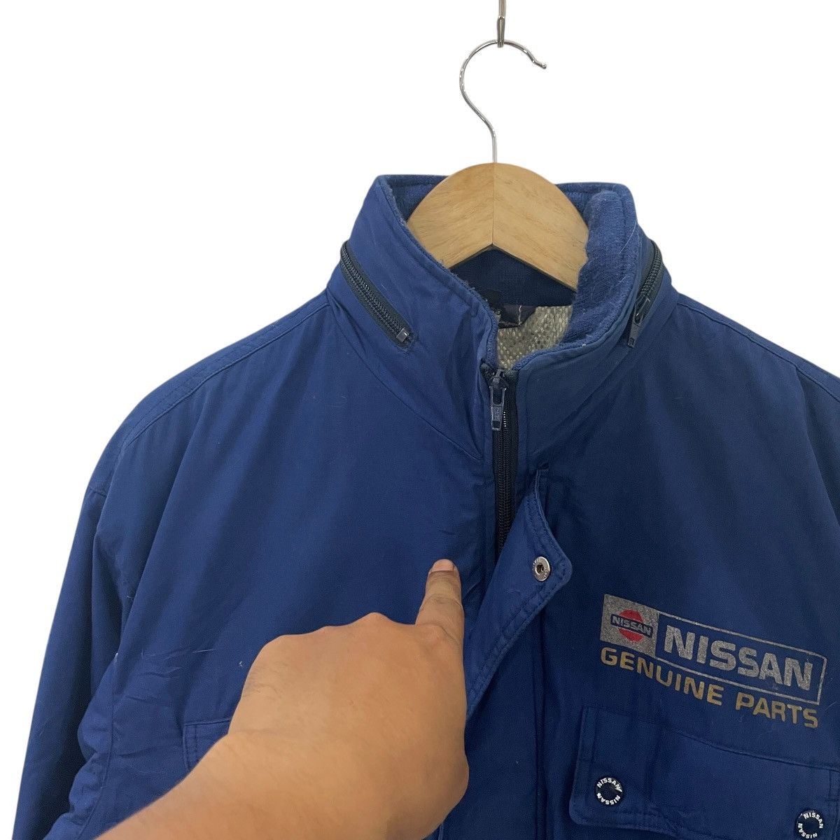 Japanese Brand Vintage Nissan Racing Jacket Size US L / EU 52-54 / 3 - 10 Thumbnail