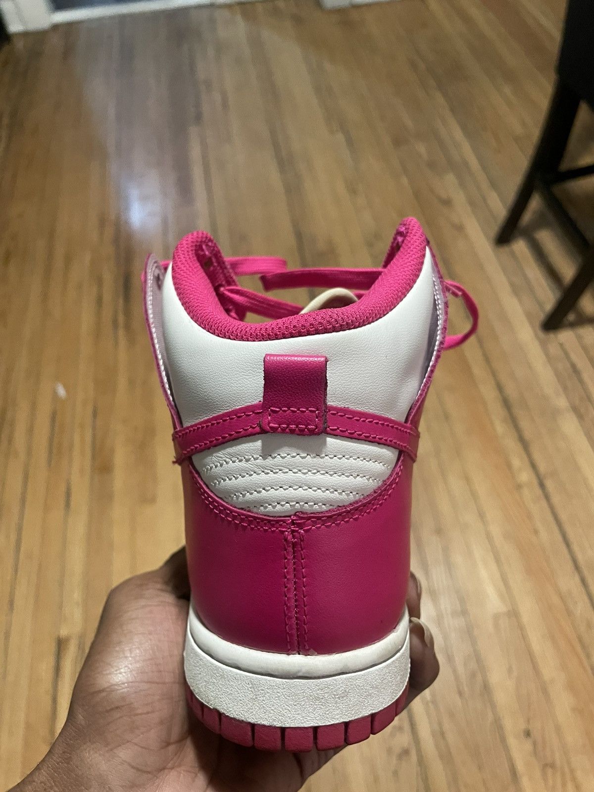 Nike Mens High Top Pink Dunk Sz: 10 Size US 10 / EU 43 - 4 Thumbnail