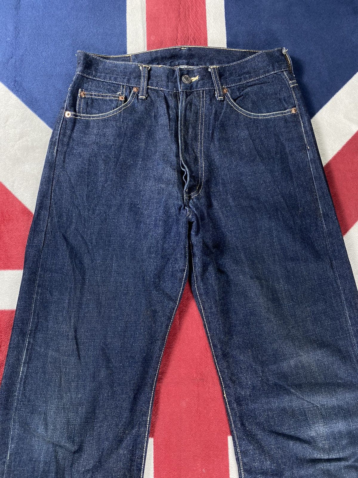 Japanese Brand Japanese Brand Denim Buckle Back Sevedge Size 27" / US 4 / IT 40 - 5 Thumbnail