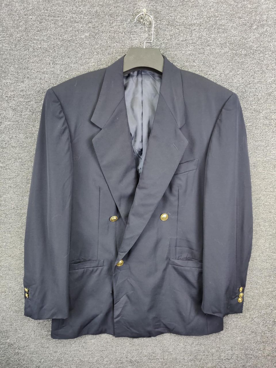 Versace Vintage Gianni Versace Couture Double Breasted Blazer Size US L / EU 52-54 / 3 - 1 Thumbnail