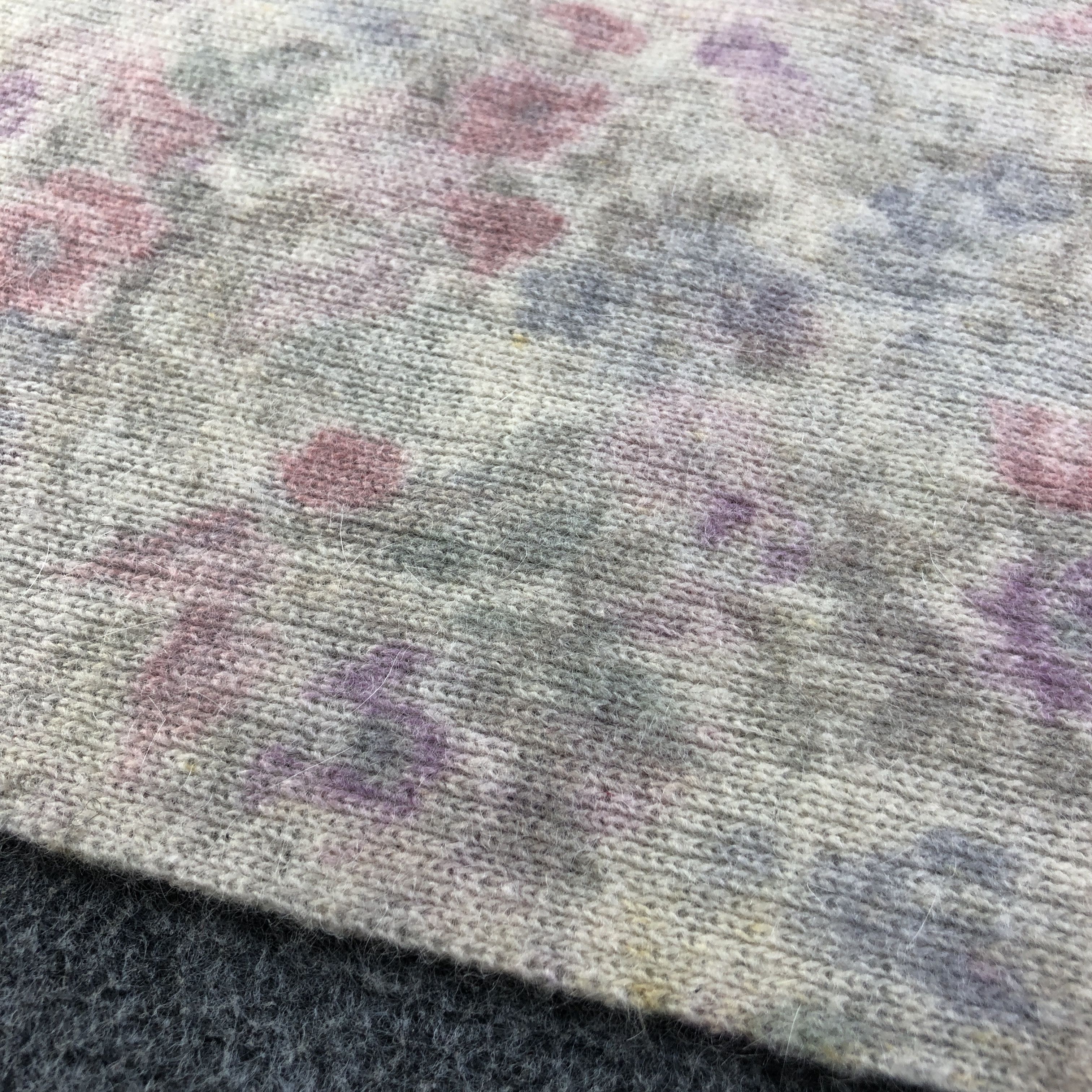 Vintage Daniela Veo Floral Wool/Angora Scarf Muffler V2778 Size ONE SIZE - 15 Thumbnail