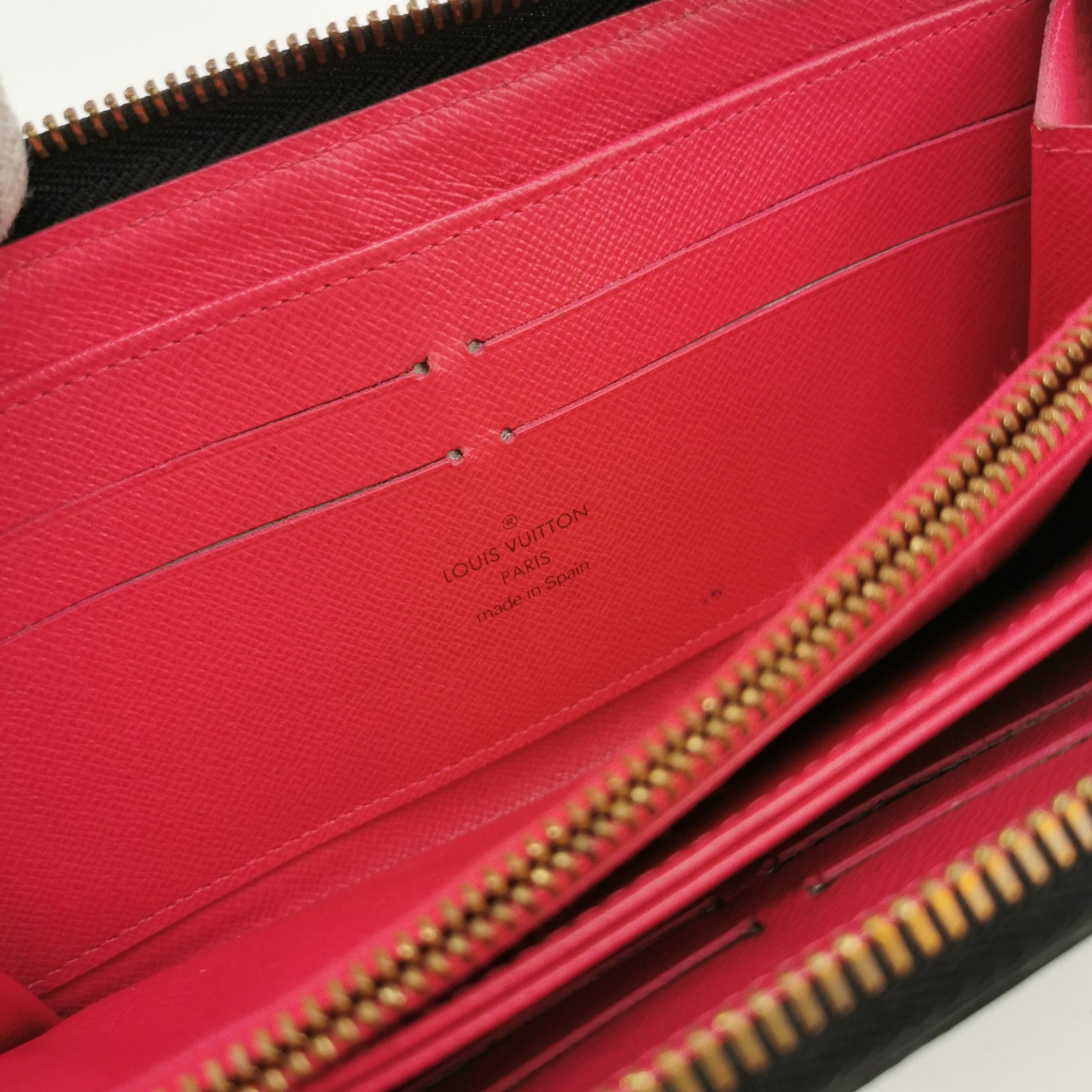 Louis Vuitton Louis Vuitton (LV) Zippy Black Tricolor Zip Around Wallet - Size ONE SIZE - 3 Thumbnail