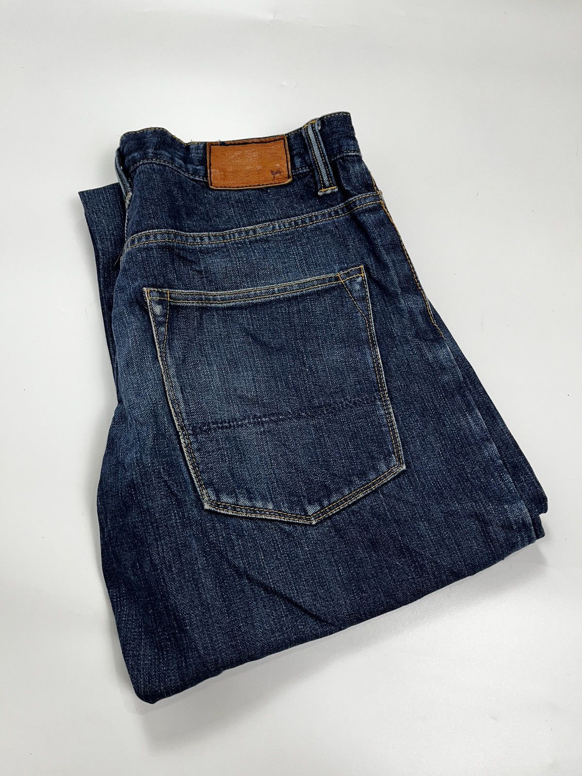 Japanese Brand selvedge kicking mule japan jeans pant Size US 33 - 3 Thumbnail