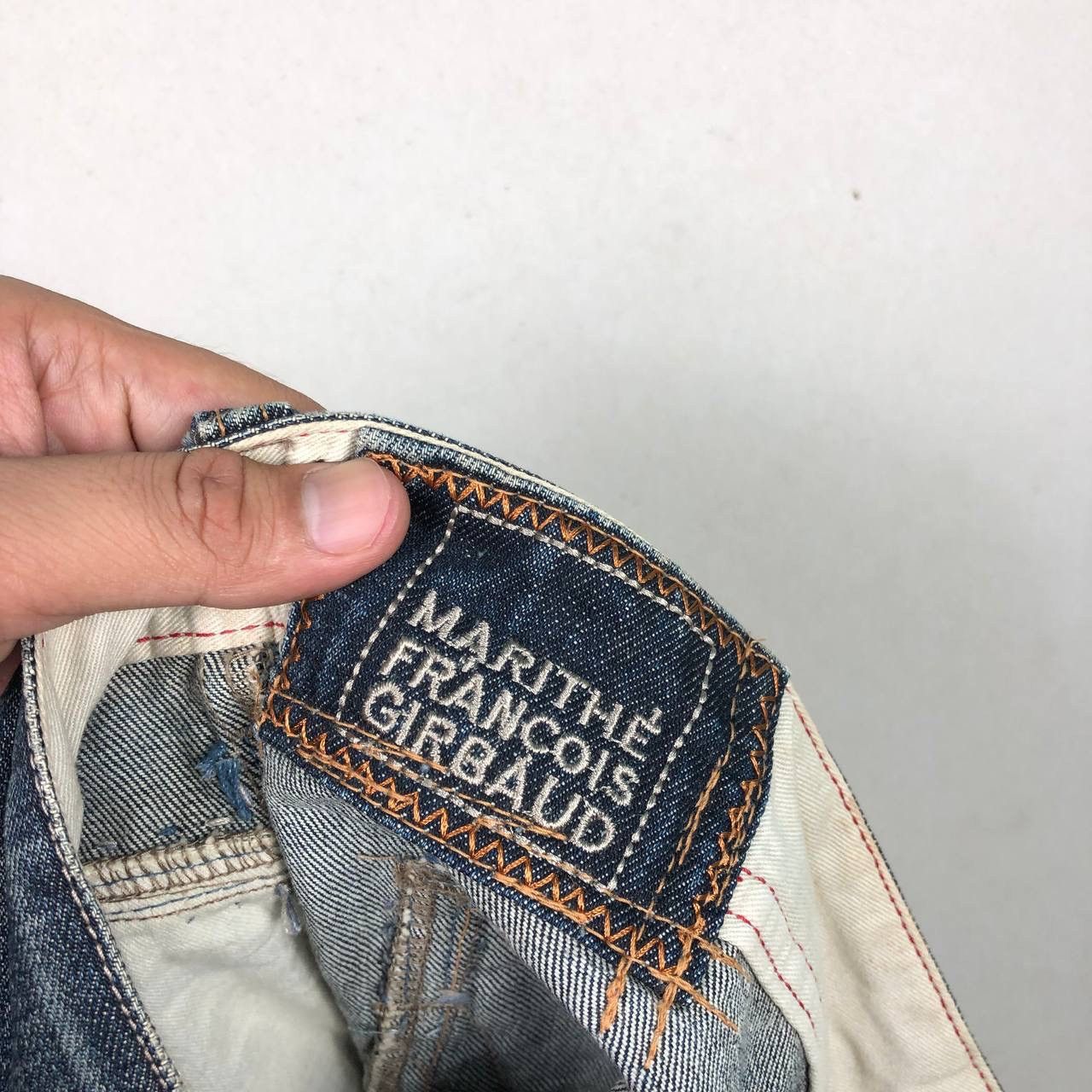If Six Was Nine × Marithe + Francois Girbaud 2000s Marithe Francois Girbaud Distresses Ripped Jeans Size US 36 / EU 52 - 6 Thumbnail