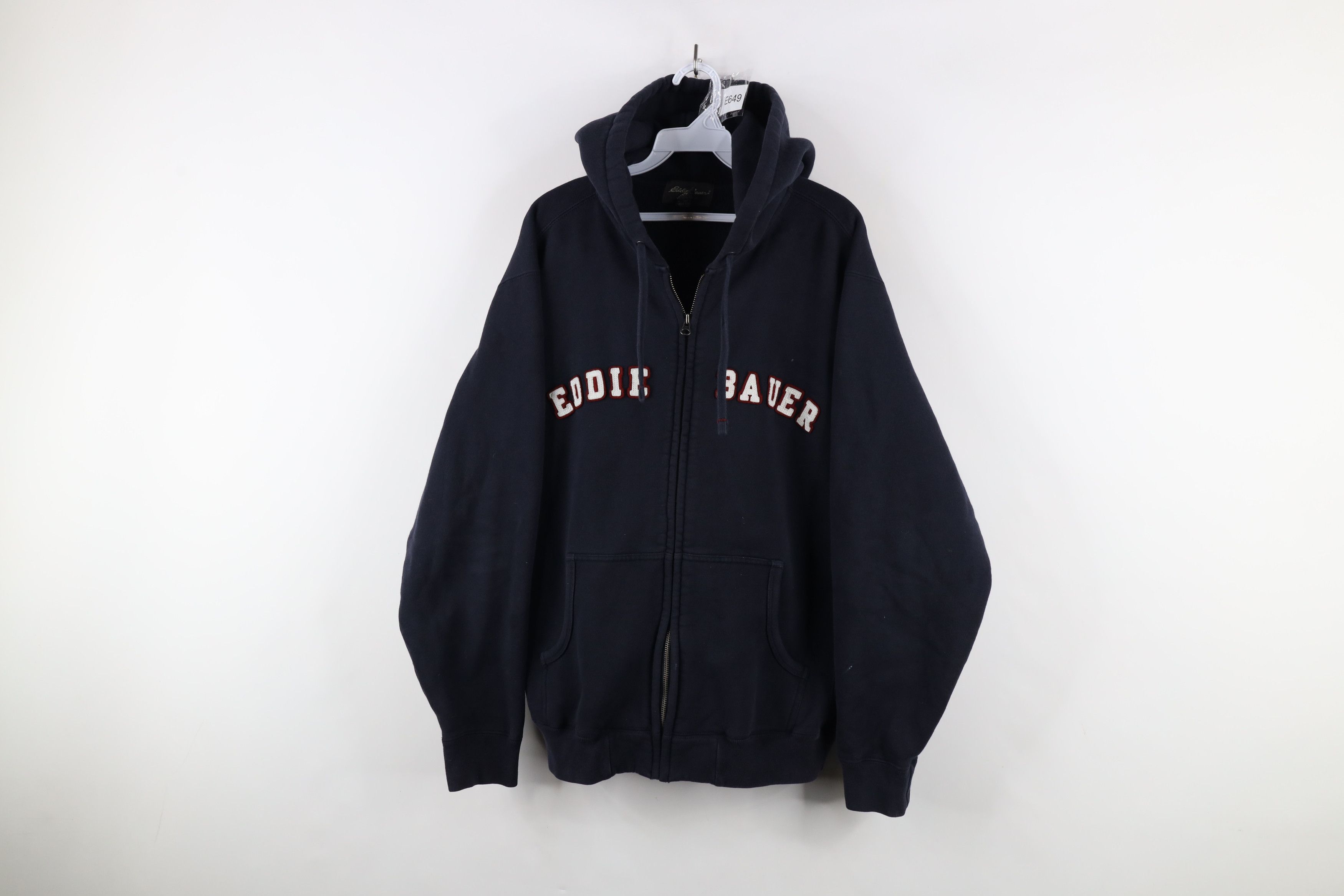 Eddie Bauer × Vintage Vintage 90s Eddie Bauer Spell Out Heavy Full 