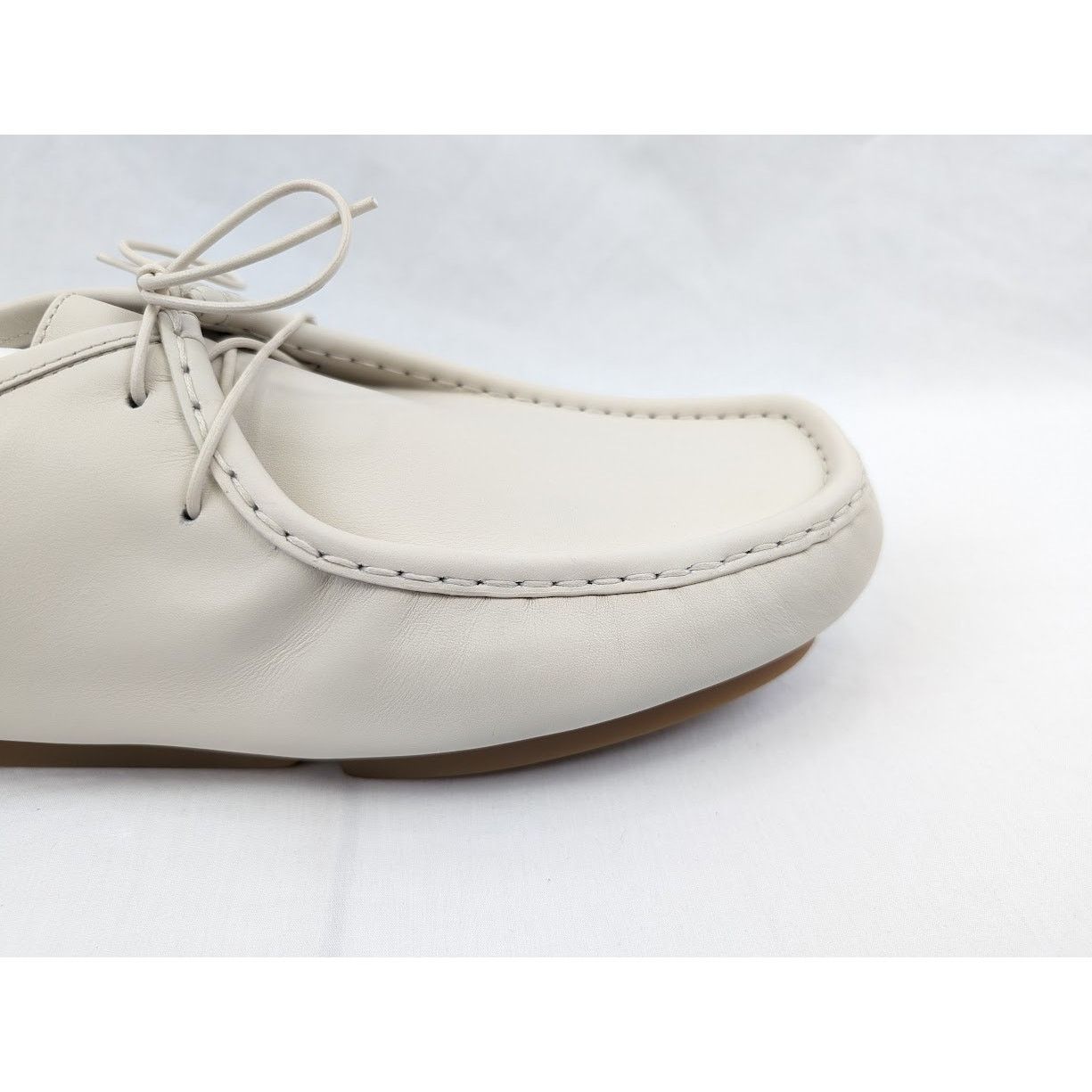 Bottega Veneta o1rshd1 Calf Pelle Scarpa Chester Shoes in Cream Size US 9 / EU 42 - 4 Thumbnail