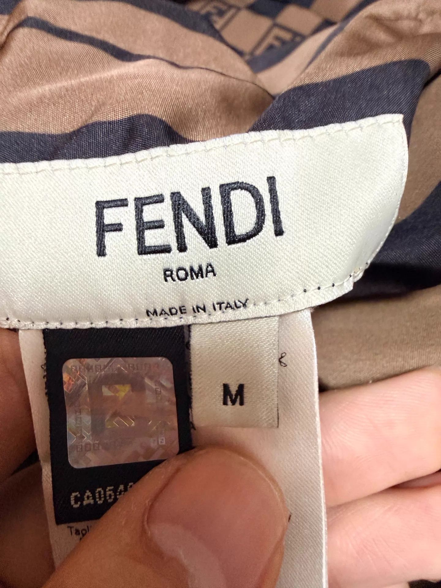 Fendi Fendi Reversible Jacket M Zipper Wear Size M / US 6-8 / IT 42-44 - 2 Thumbnail