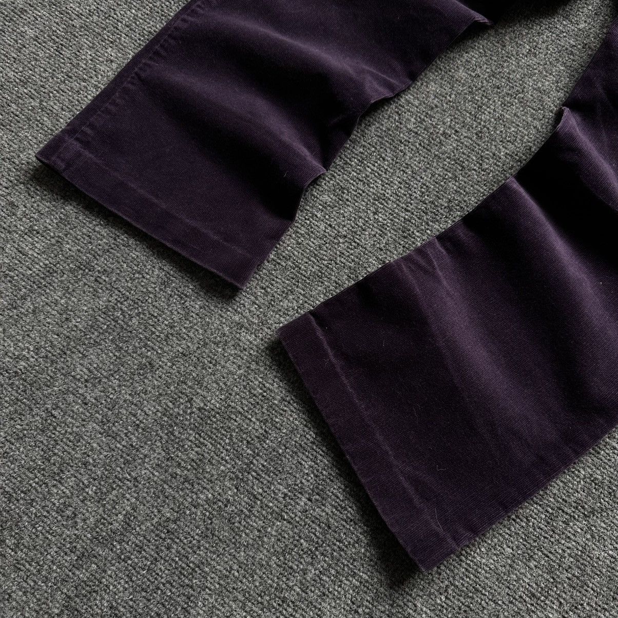 Hypebeast VTG Women’s Velvet Pants Mark Spencer Size 6 00s USA Size 28" / US 6 / IT 42 - 12 Thumbnail