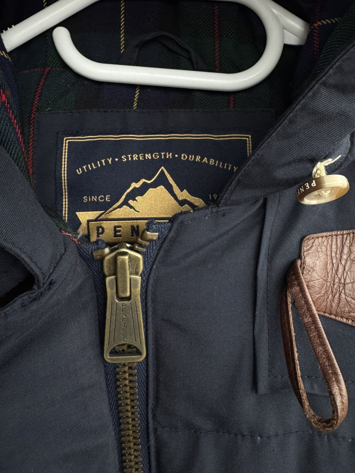 Penfield Penfield Men’s Navy Down Duffle Coat Hooded 60/40 Jacket Size US S / EU 44-46 / 1 - 6 Thumbnail
