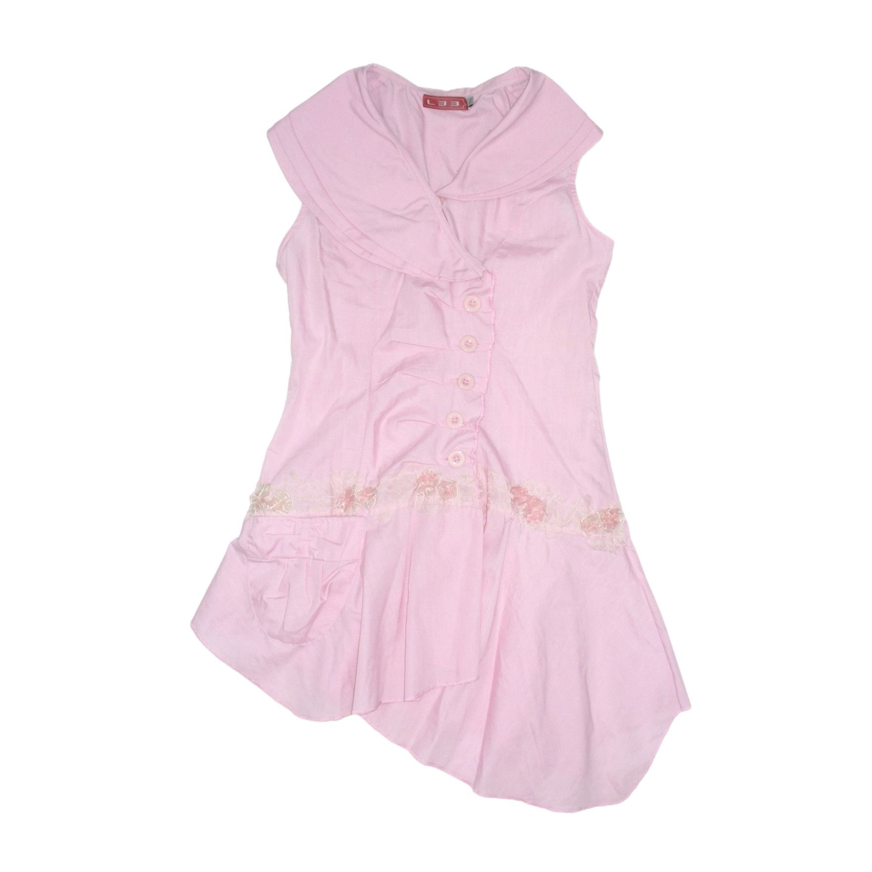 Other Vintage 2000s asymmetrical dress top Size M / US 6-8 / IT 42-44 - 4 Thumbnail