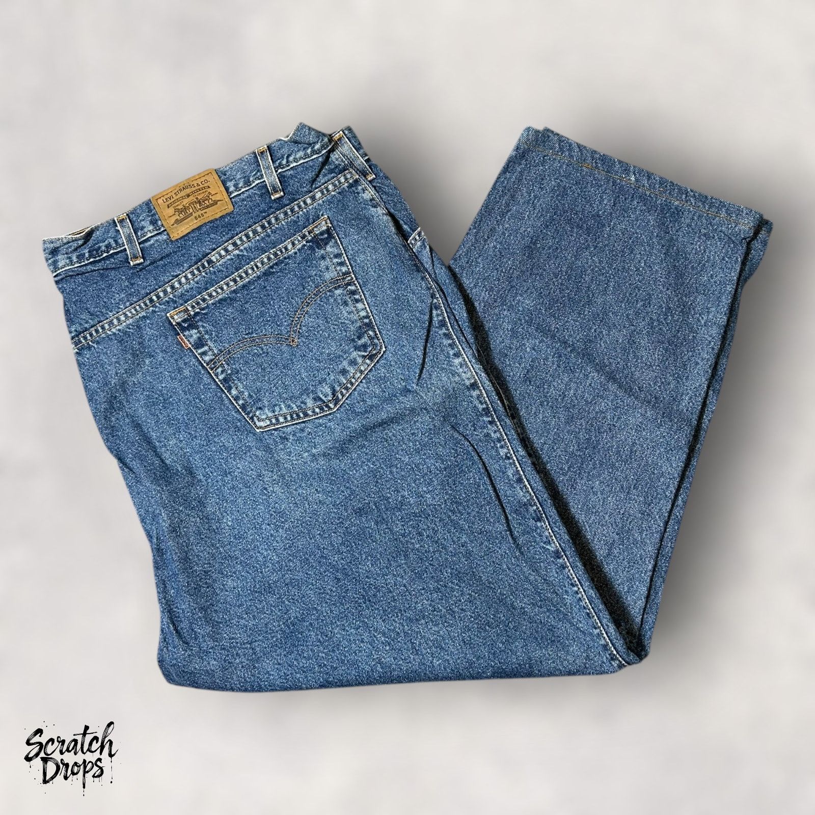 Levi's Vintage Levi's Signature 545 Men's Jeans Deadstock W54 L32 Size US 38 / EU 54 - 6 Thumbnail