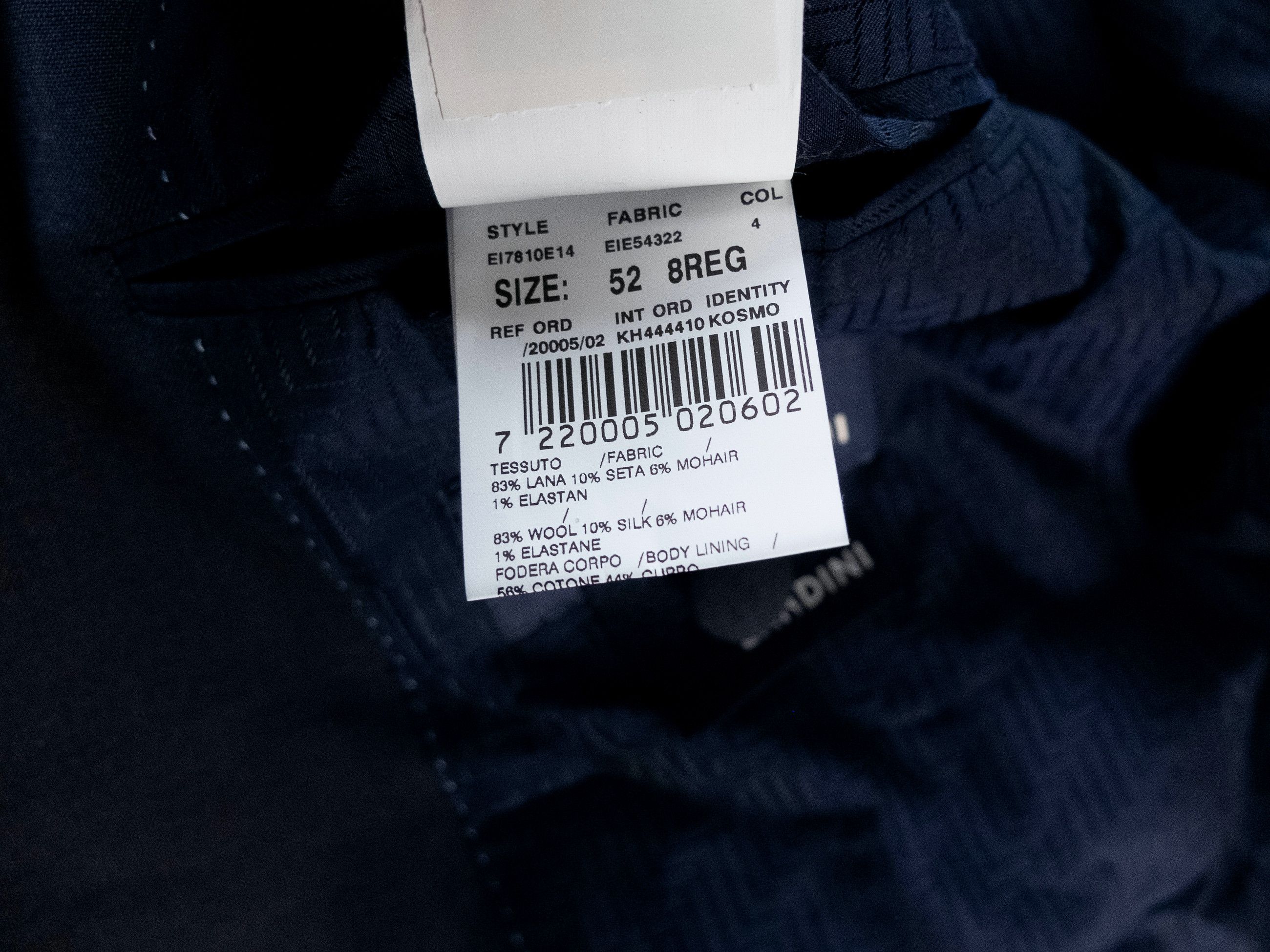 Lardini LARDINI navy blue wool silk 3 piece tuxedo suit Size 42R Size 42R - 12 Thumbnail