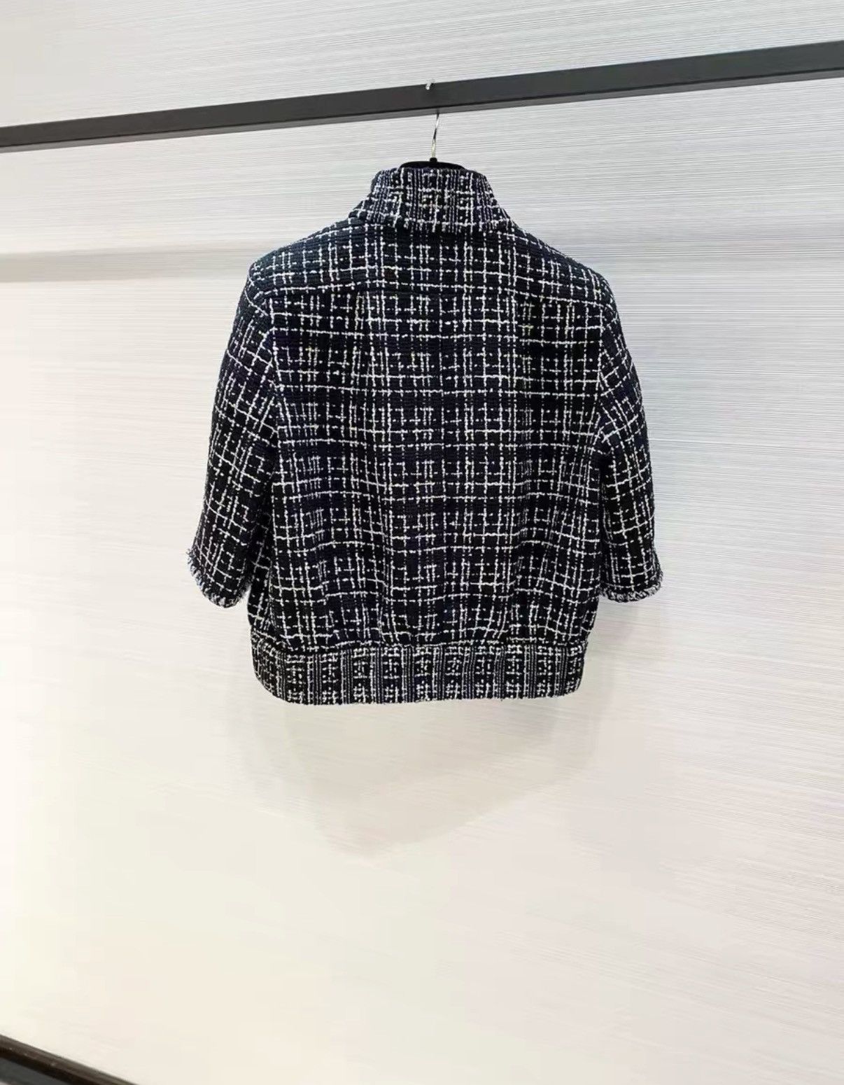 Chanel Chanel F34 Beach Stand Collar Soft Fabric Short Jacket J33 Size XXS / US 00 / IT 34 - 2 Thumbnail