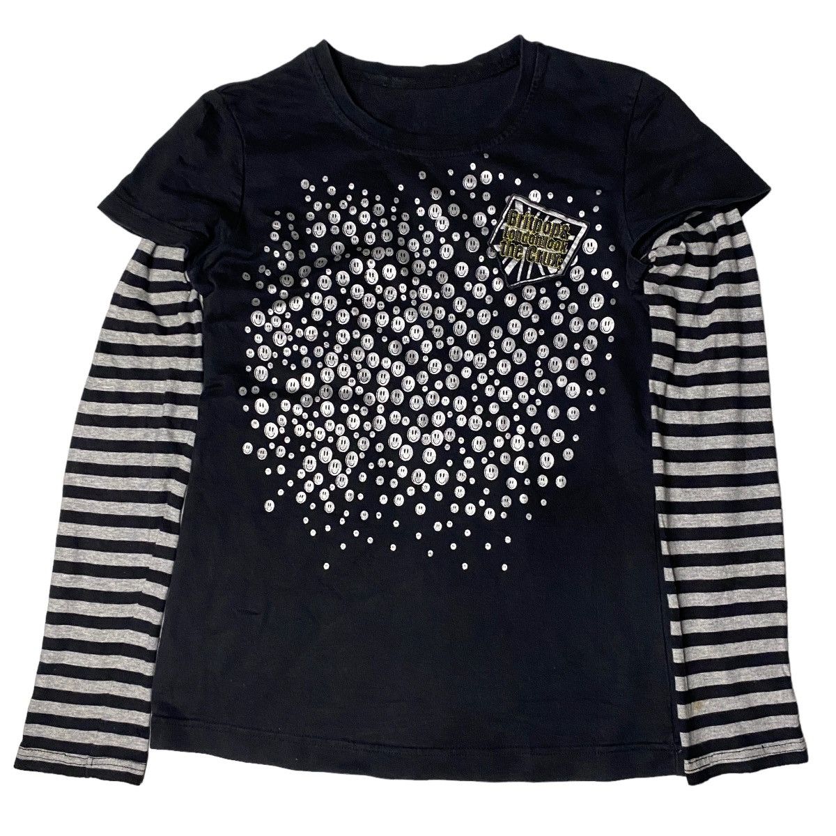 If Six Was Nine Double Layered Crux London Smiley Grunge Size US XS / EU 42 / 0 - 1 Thumbnail