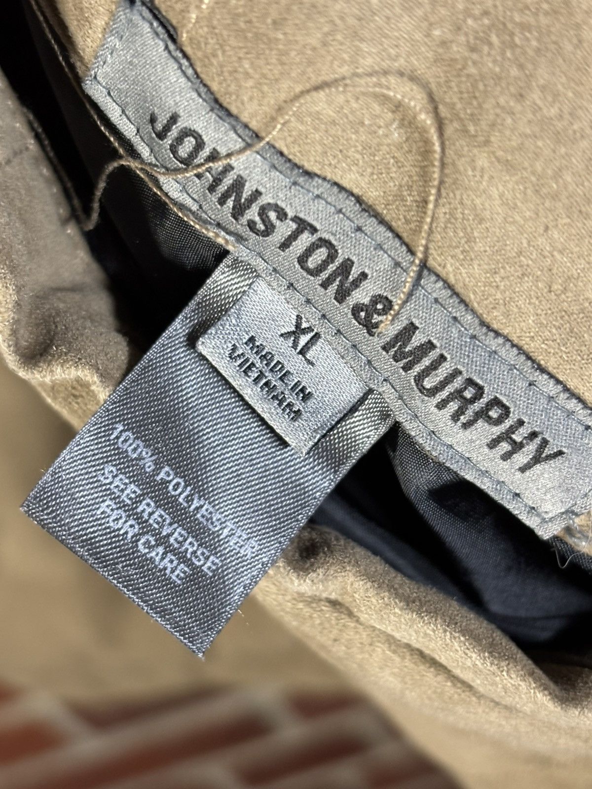 Johnston & Murphy Johnston & Murphy Vest Reversible Puffer Style Suede Like XL Size US XL / EU 56 / 4 - 2 Thumbnail