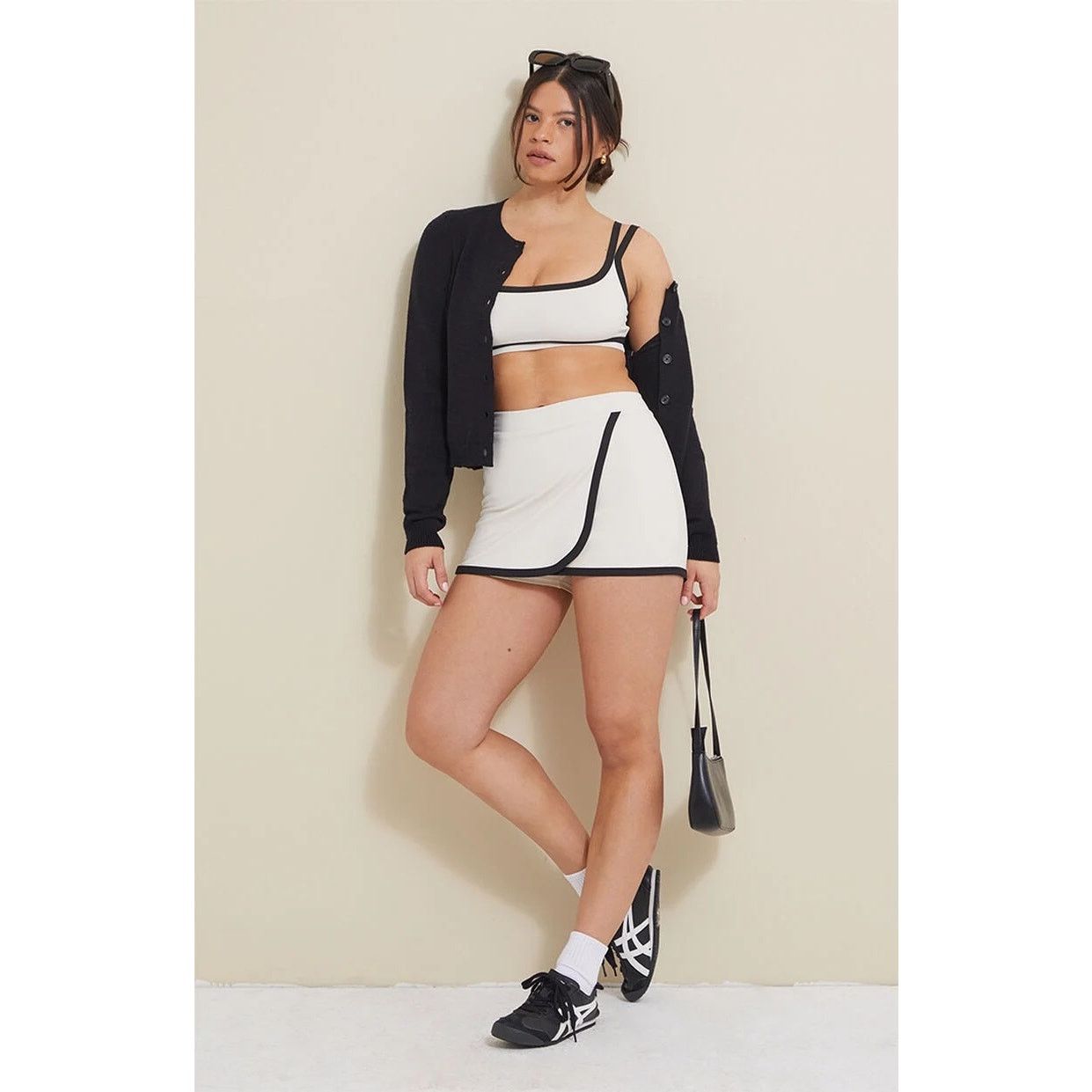 Pacsun PAC 1980 PAC WHISPER Active White Mini Skort - Size XS Size 26" / US 2 / IT 38 - 1 Thumbnail