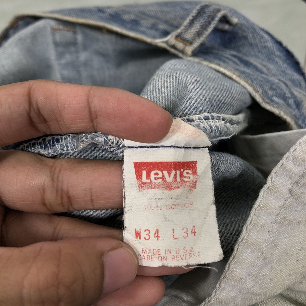Levi's 🔥Vintage Distressed Rusty Design Punk Style Levi’s USA Size US 32 / EU 48 - 16 Thumbnail