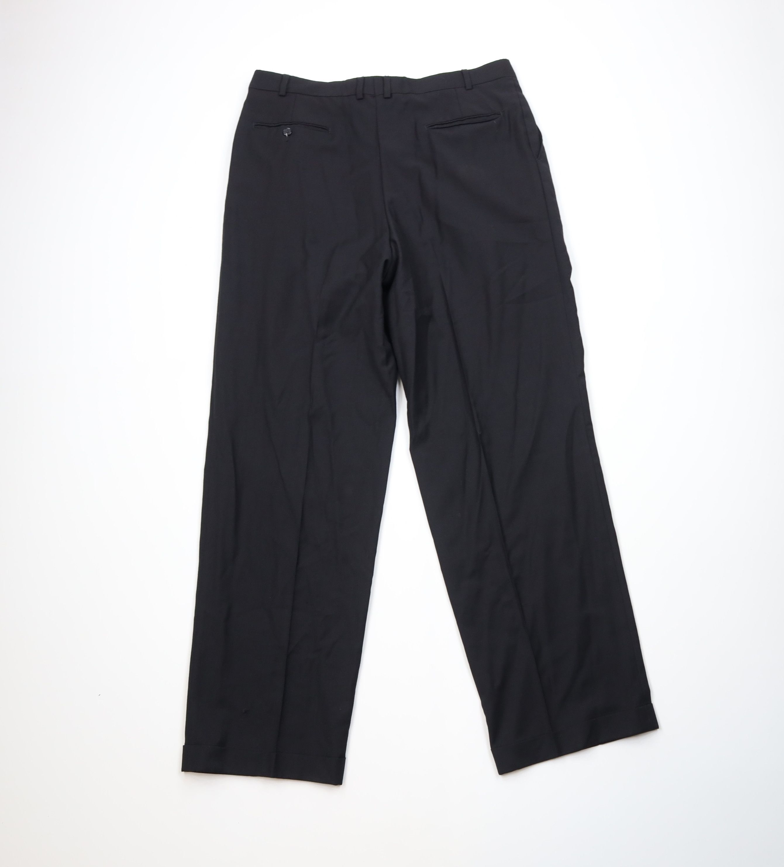 Vintage Vintage 70s Streetwear Cuffed Wide Leg Chino Pants USA Size US 36 / EU 52 - 9 Thumbnail