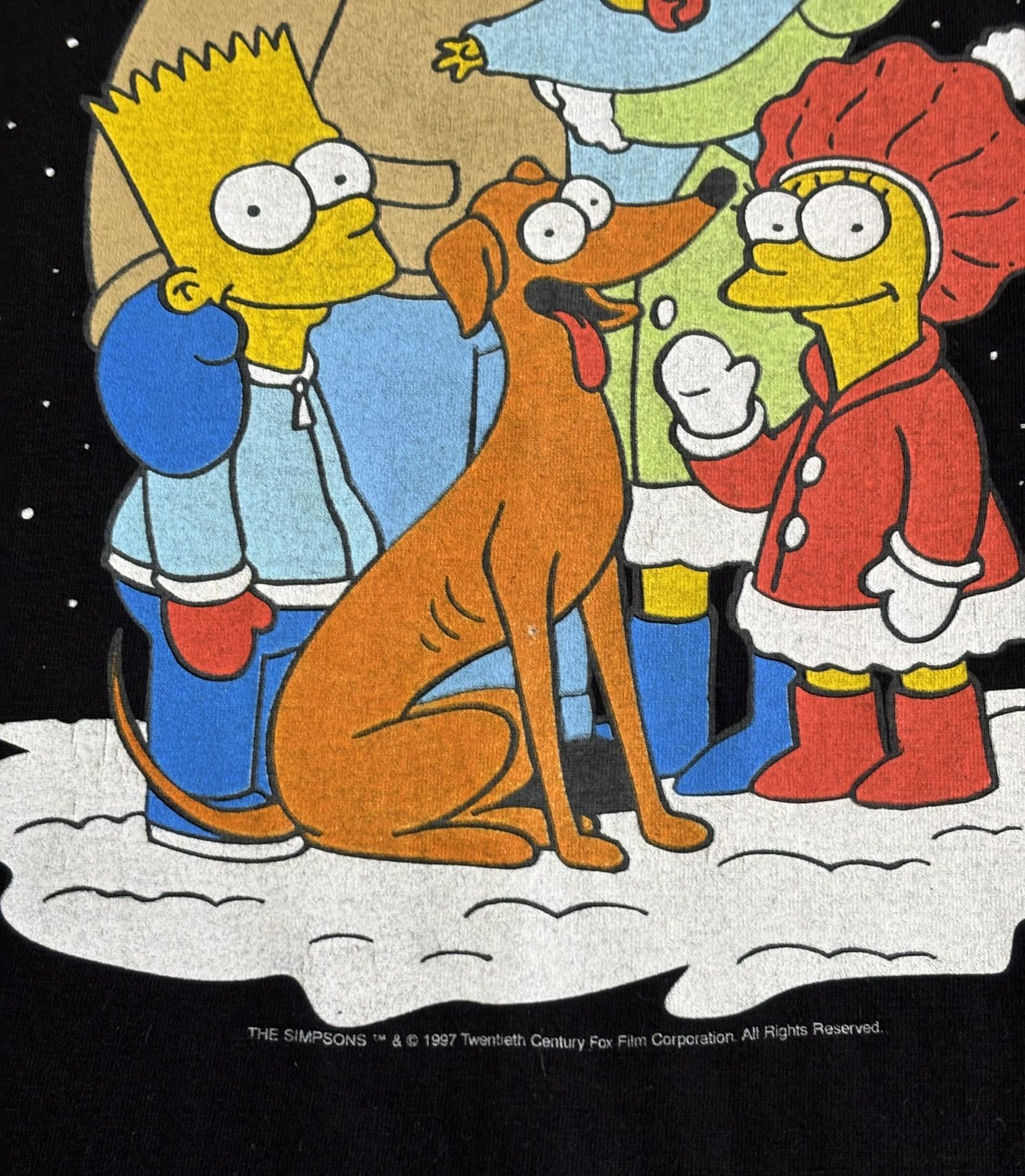 The Simpsons × Vintage T-shirt The Simpsons Christmas 1997 George Size XL Size US XL / EU 56 / 4 - 8 Thumbnail