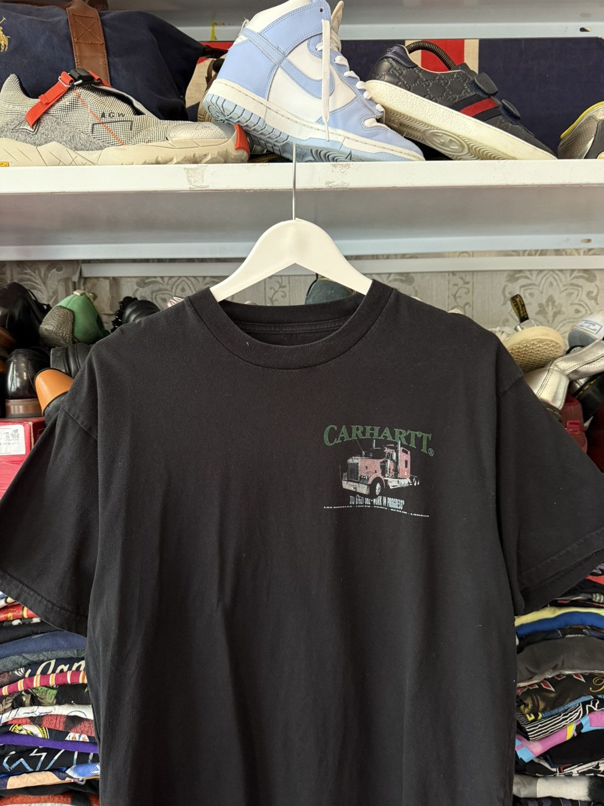 Carhartt Vintage Carhartt T-Shirt Logo Y2K Size US L / EU 52-54 / 3 - 2 Thumbnail