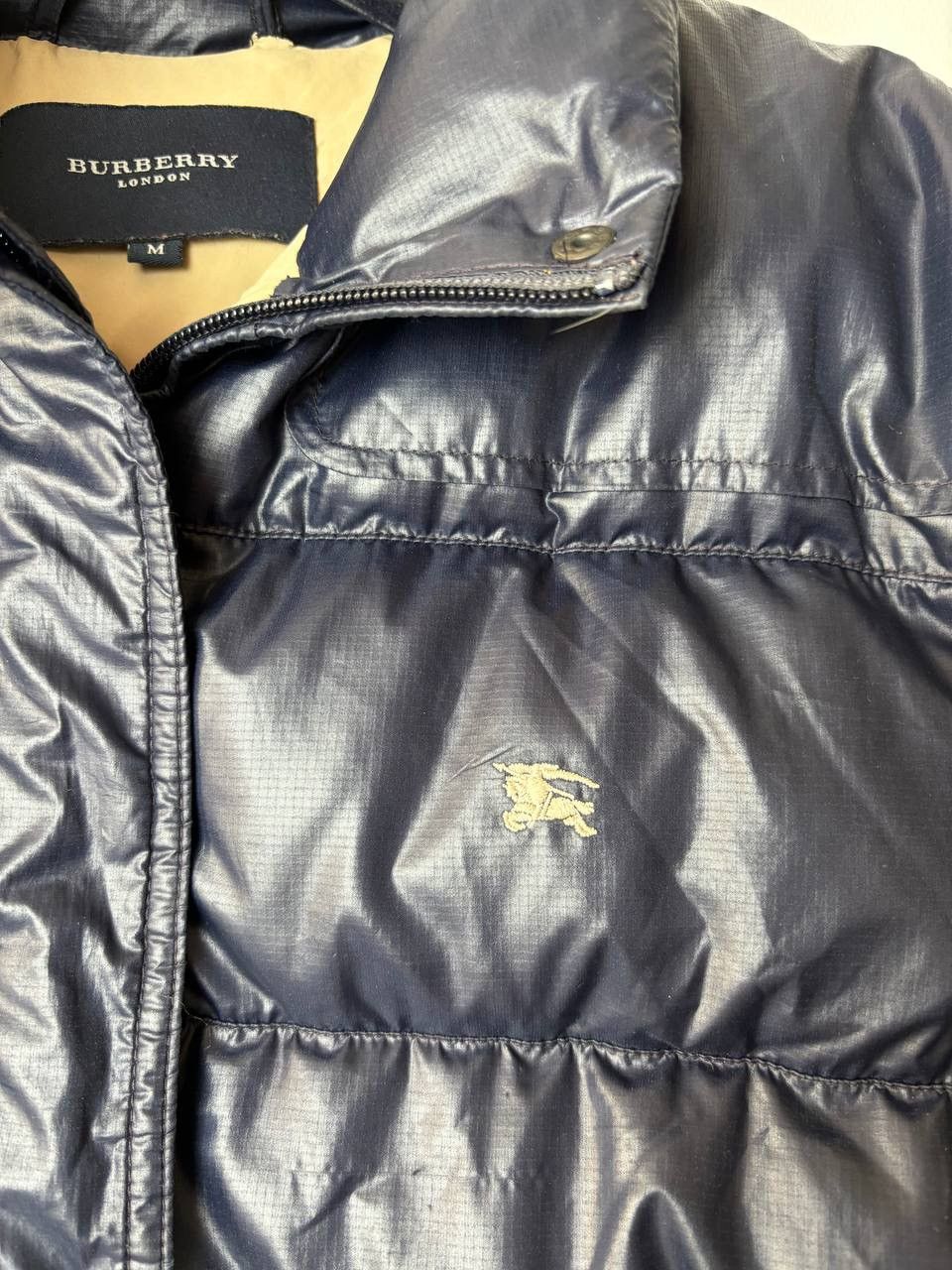 Burberry Vintage Burberry Cropped Puffer Jacket Size M / US 6-8 / IT 42-44 - 5 Thumbnail