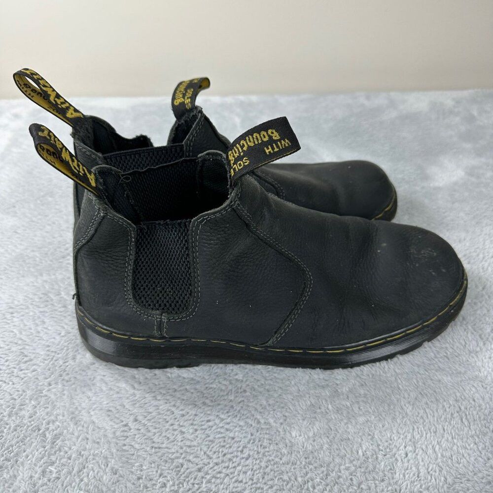 Dr. Martens Dr Martens Hardie Black Leather Boots Men's Size 10 US Size US 10 / EU 43 - 6 Thumbnail