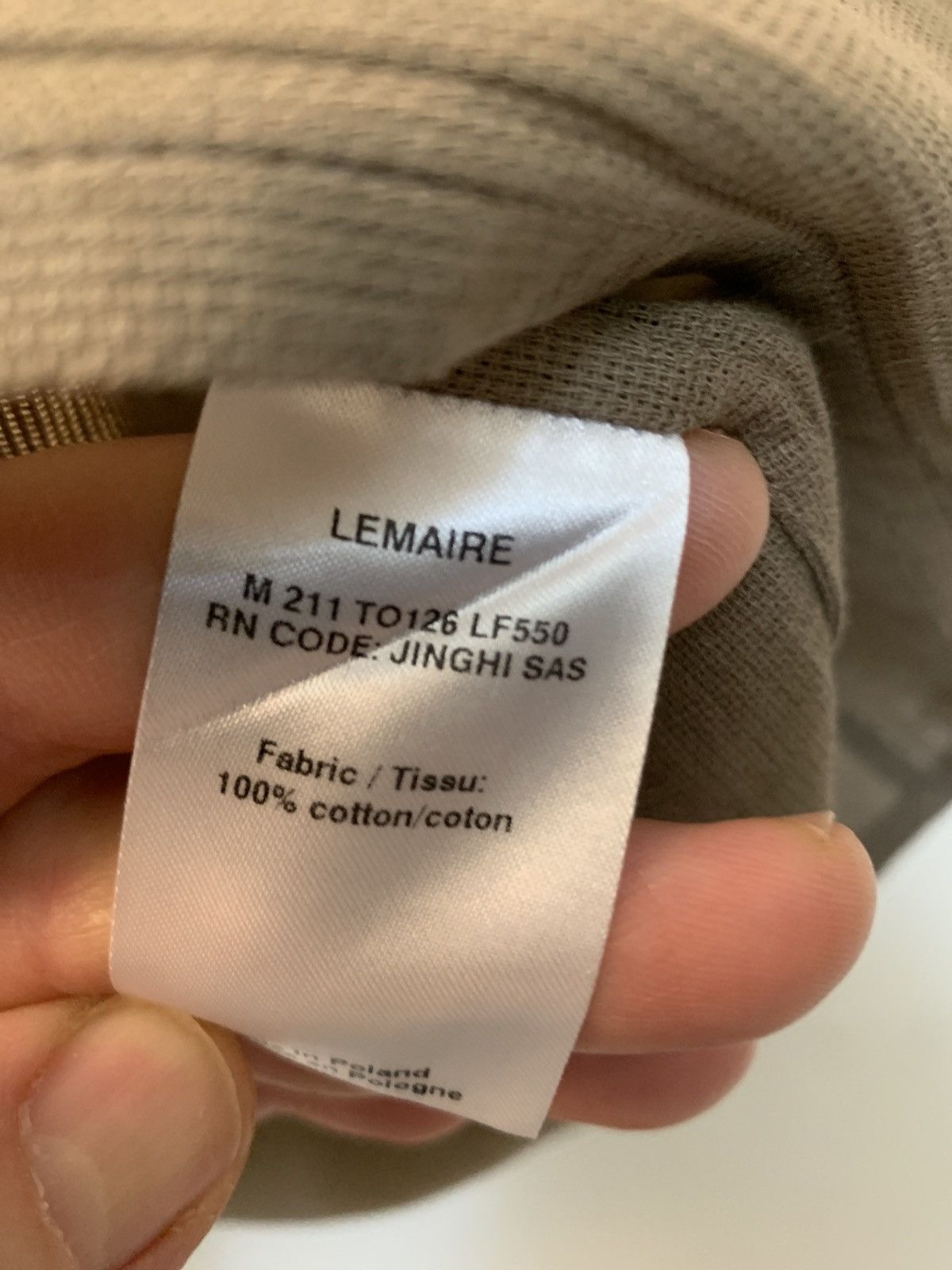 Lemaire Serafino Size US M / EU 48-50 / 2 - 5 Thumbnail
