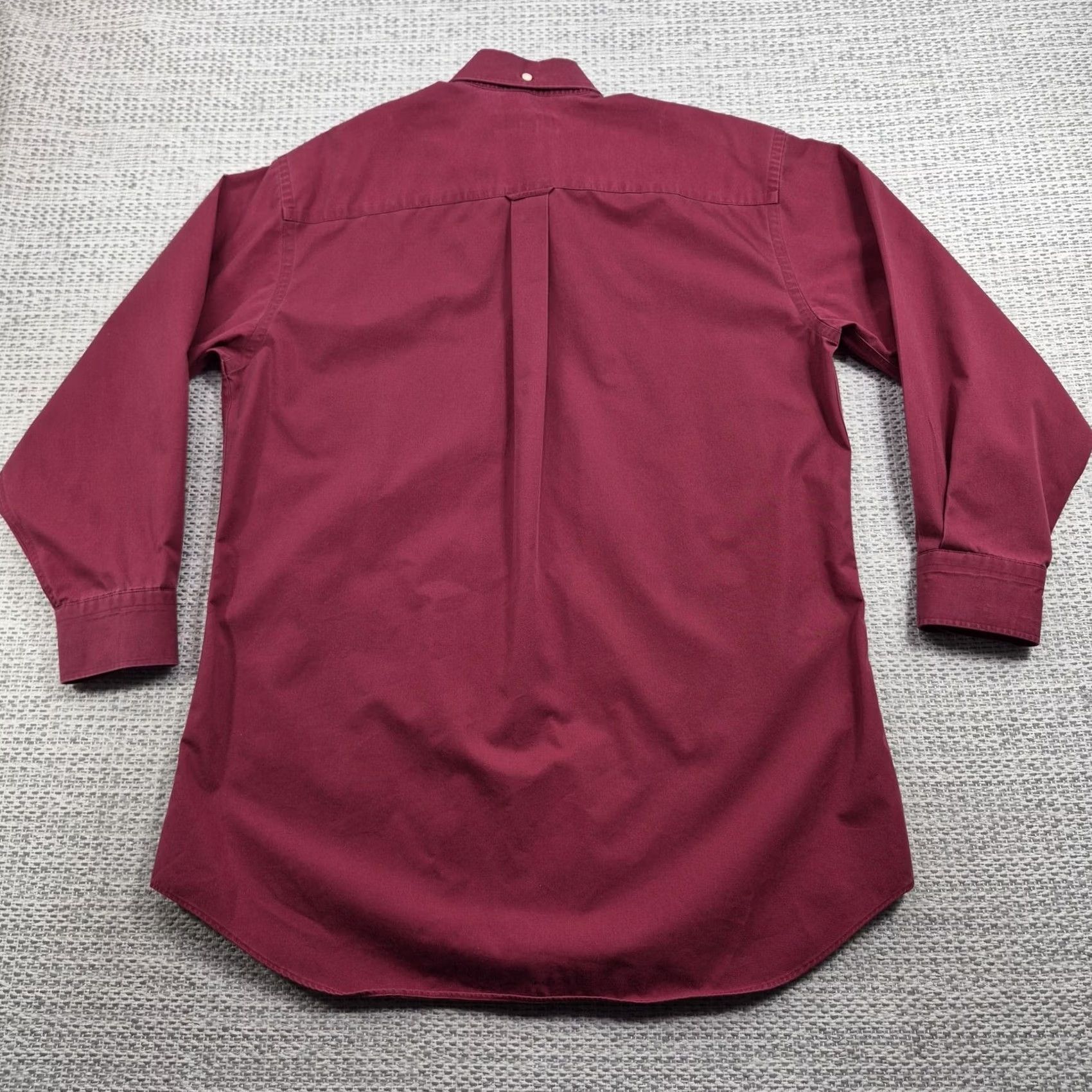 Nordstrom Nordstrom Mens Dress Shirt Small Red Button Up Smartcare Non Iron Casual Size US S / EU 44-46 / 1 - 7 Thumbnail