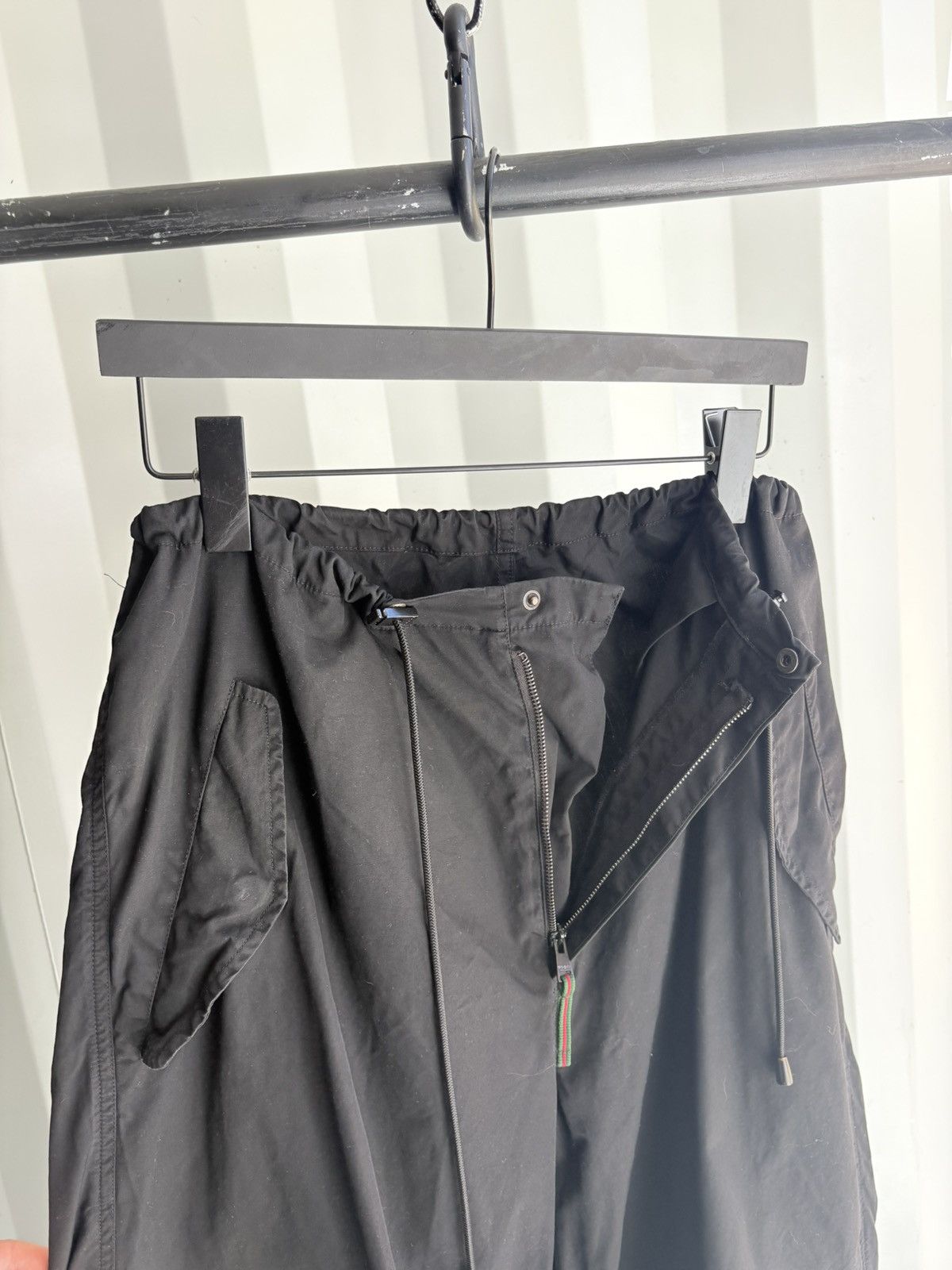 Gucci Wide Parachute Nylon Pants Gucci Tom Ford Era Size US 32 / EU 48 - 5 Thumbnail