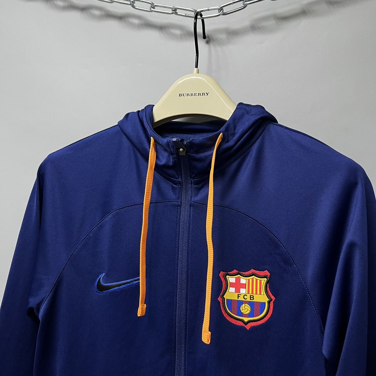 Nike F.C Barcelona Nike Dri Fit Hoodie men’s Y2K soccer Size US XS / EU 42 / 0 - 6 Thumbnail