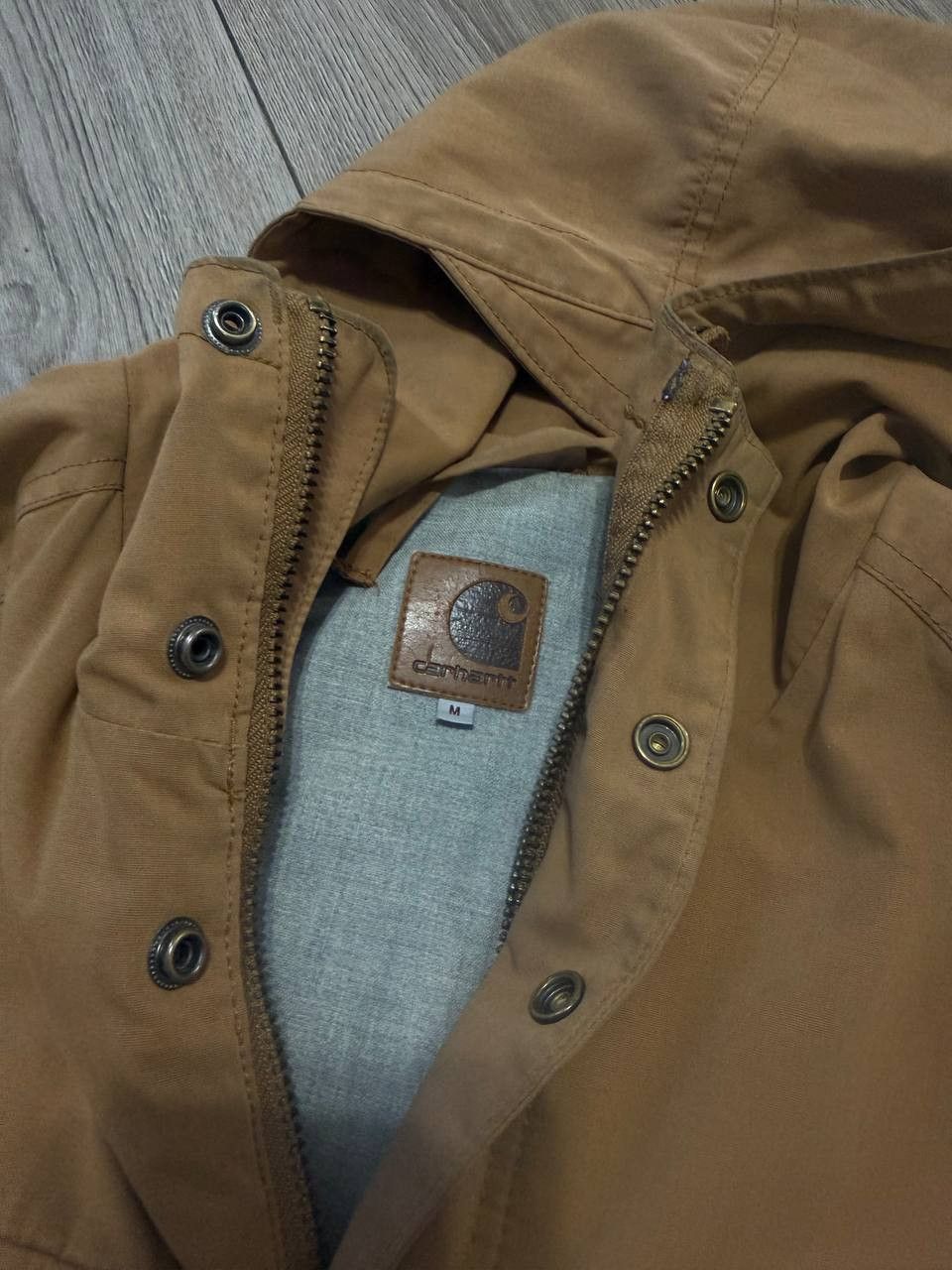 Carhartt Vintage Carhartt jacket men size m brown Mosley Jacket Size US M / EU 48-50 / 2 - 3 Thumbnail