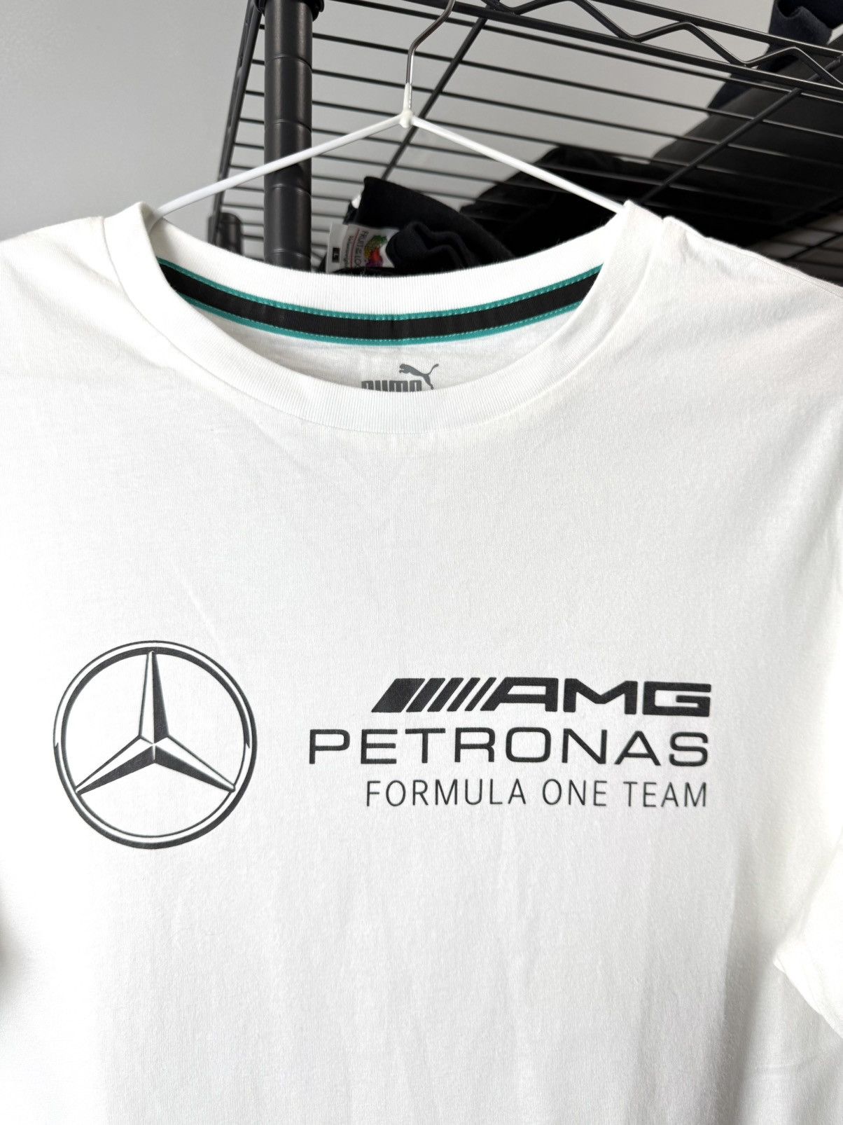 Puma Vintage Puma Mercedes Benz Amg Racing T Shirt Size US M / EU 48-50 / 2 - 2 Thumbnail