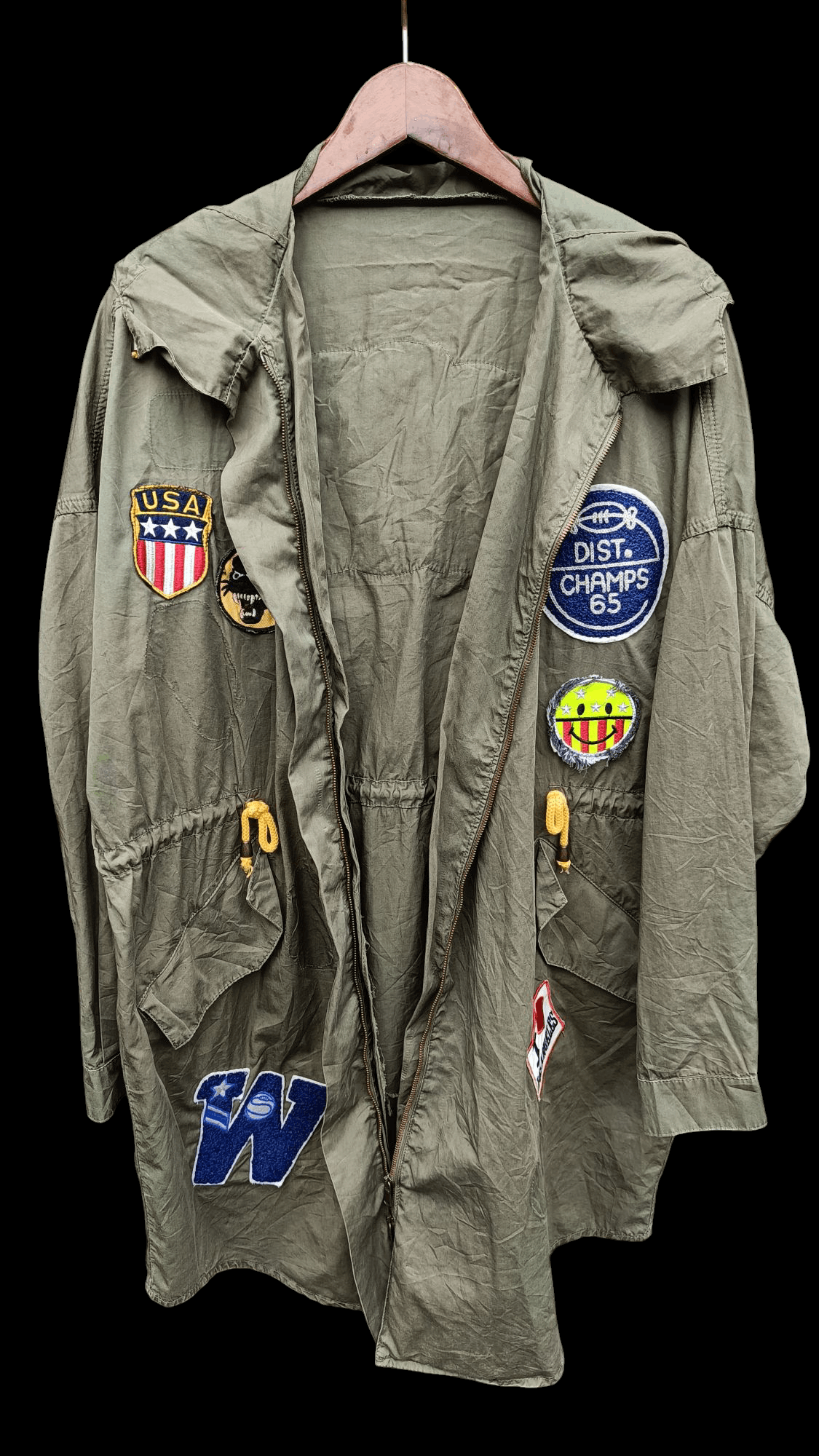 Designer HISTORY REPEATS PARKA JACKET Size S / US 4 / IT 40 - 2 Thumbnail