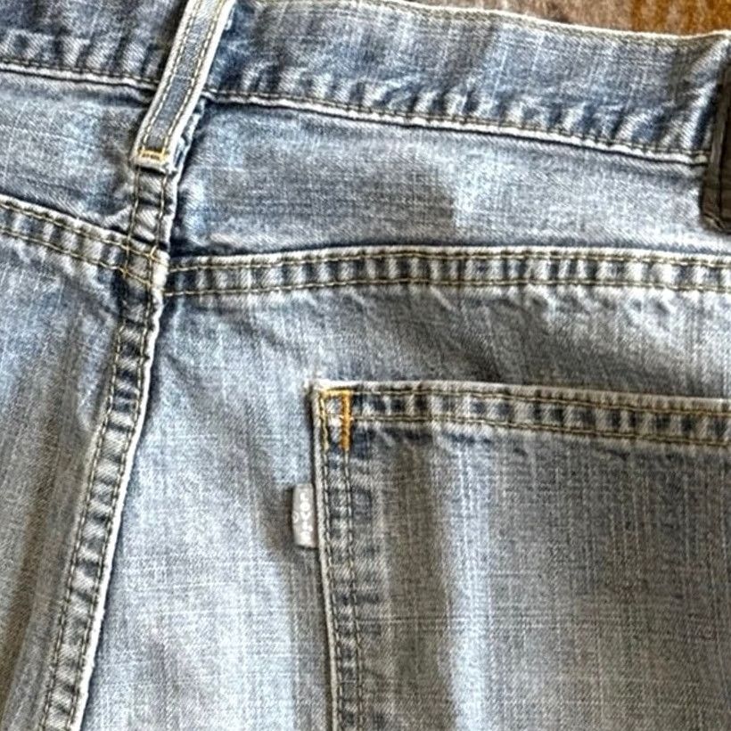 Levi's VINTAGE Levis SilverTab Jeans Mens 40x30 Low Loose Baggy Denim Y2K Skater Size US 40 / EU 56 - 5 Thumbnail