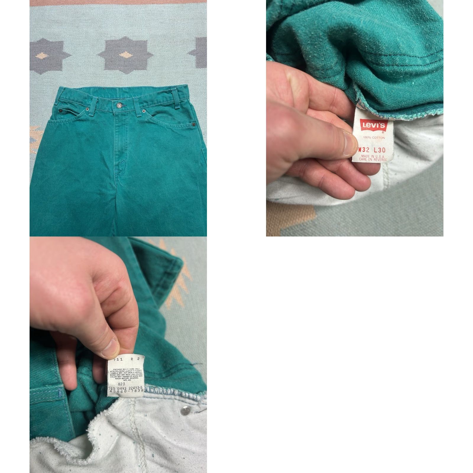 Levi's VINTAGE Levi’s 560 Jeans Regular Men Size US 31 - 8 Thumbnail