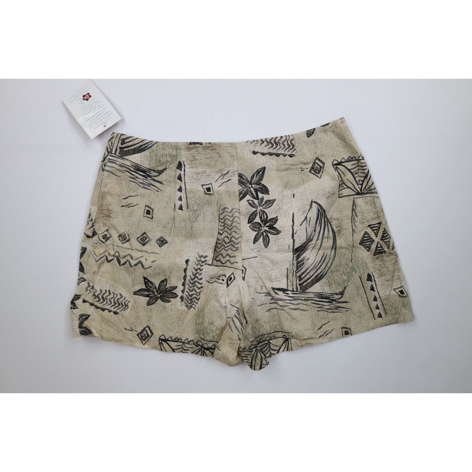 Hilo Hattie Deadstock Vintage 90s Hilo Hattie 2 Piece Hawaiian Skort Set Size XL / US 12-14 / IT 48-50 - 14 Thumbnail