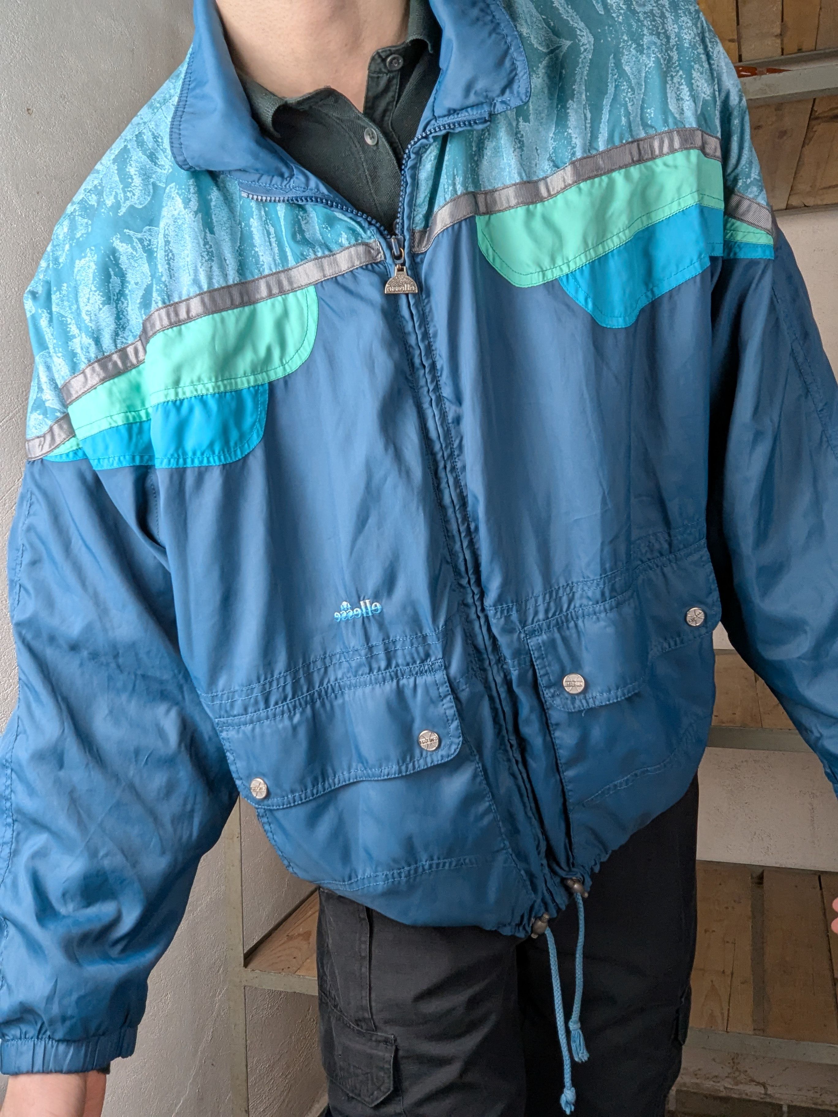 Ellesse × Vintage Rare Vintage Ellesse Windbreaker 80s Retro Oversized Size L Size US L / EU 52-54 / 3 - 2 Thumbnail