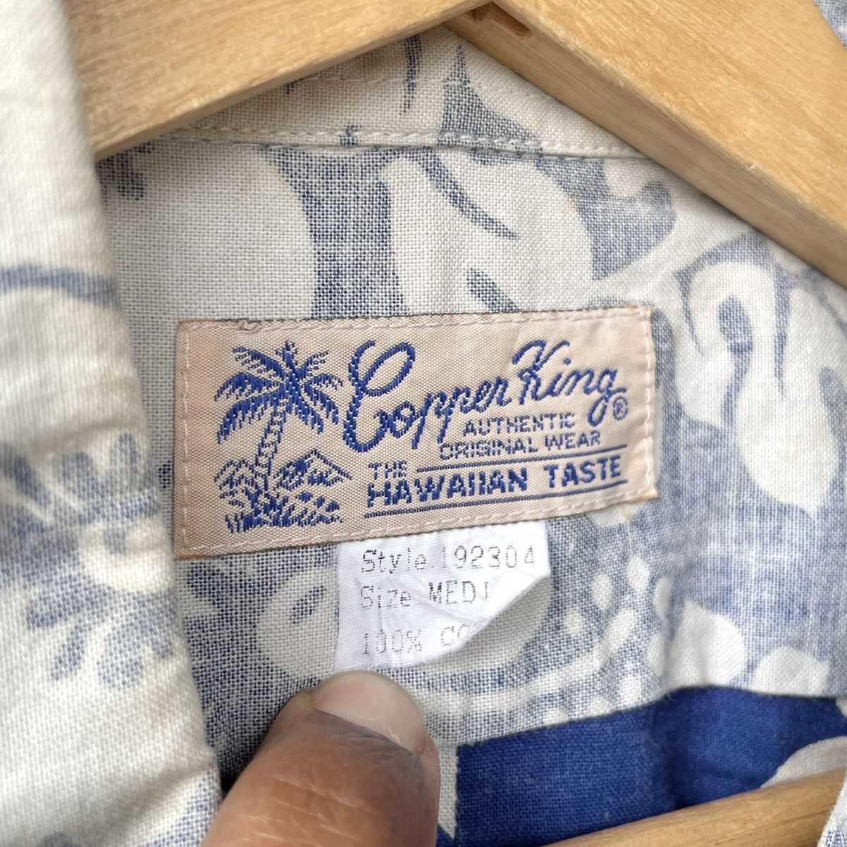 Warehouse & Co. Copper King Reverse Print Pullover Hawaiian Shirt Size US M / EU 48-50 / 2 - 7 Thumbnail
