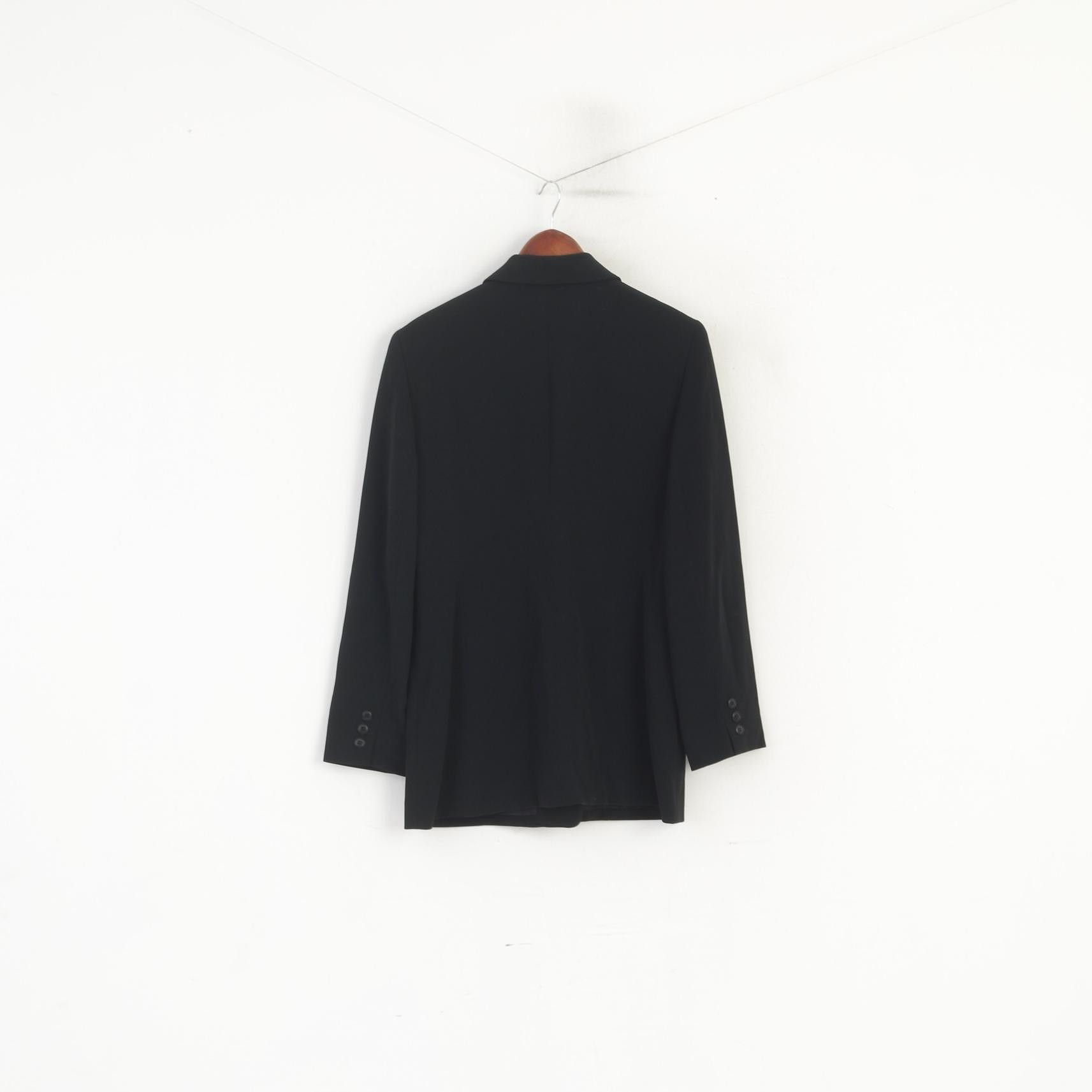 Jones New York Jones New York Women 10 M Blazer Black Shiny 7490 Size M / US 6-8 / IT 42-44 - 7 Thumbnail