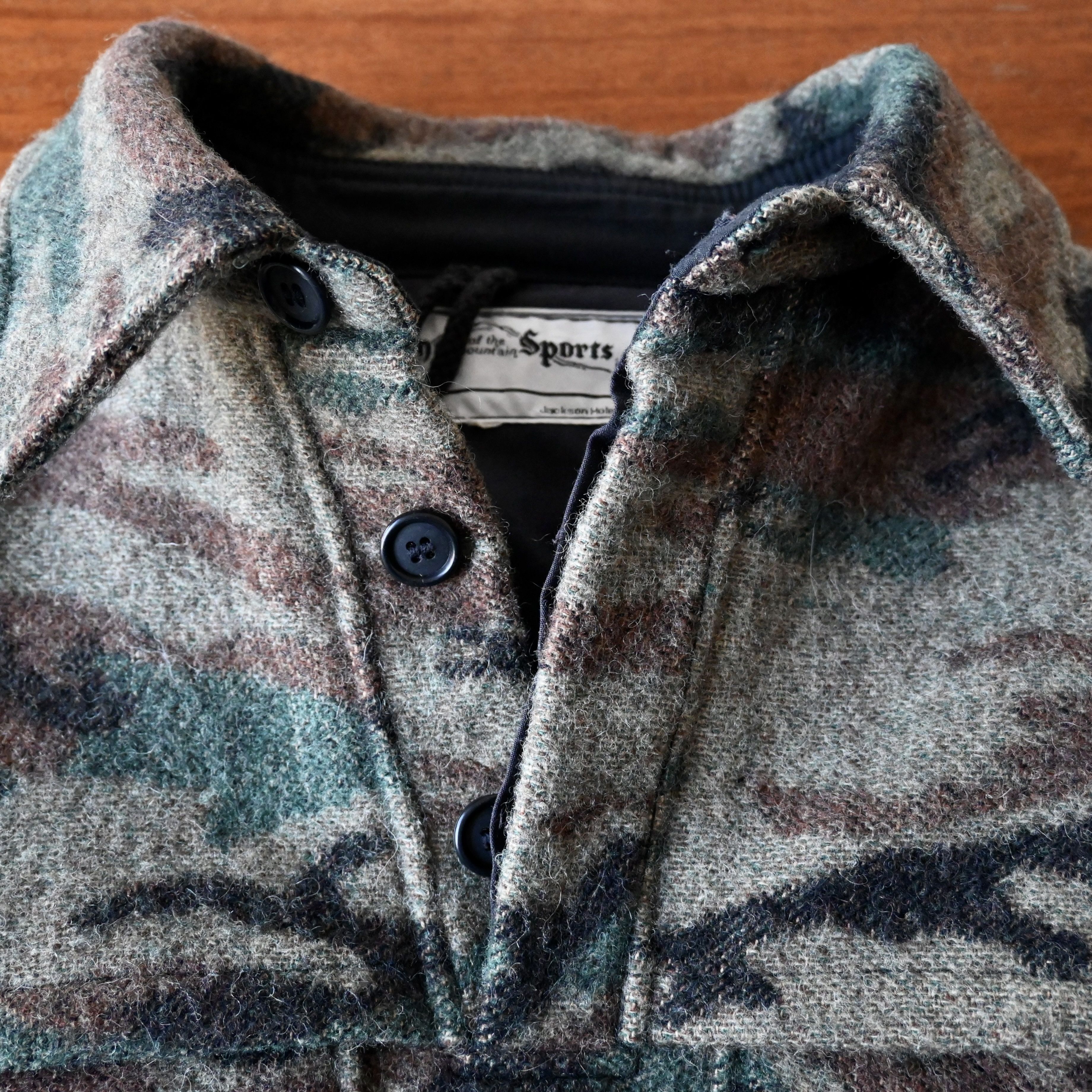 Vintage VTG King of the Mountain woodland camo wool pullover shirt Size US M / EU 48-50 / 2 - 13 Thumbnail