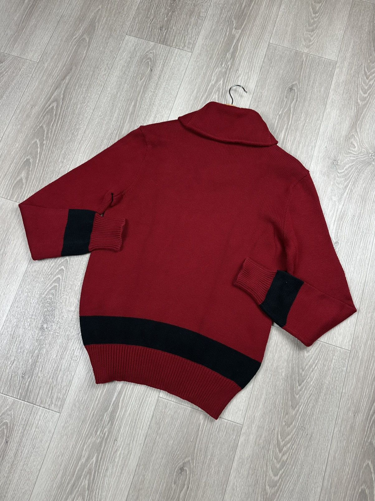Polo Ralph Lauren Vintage Polo Ralph Lauren Red Cardigan Sweater Size S Size US S / EU 44-46 / 1 - 11 Thumbnail