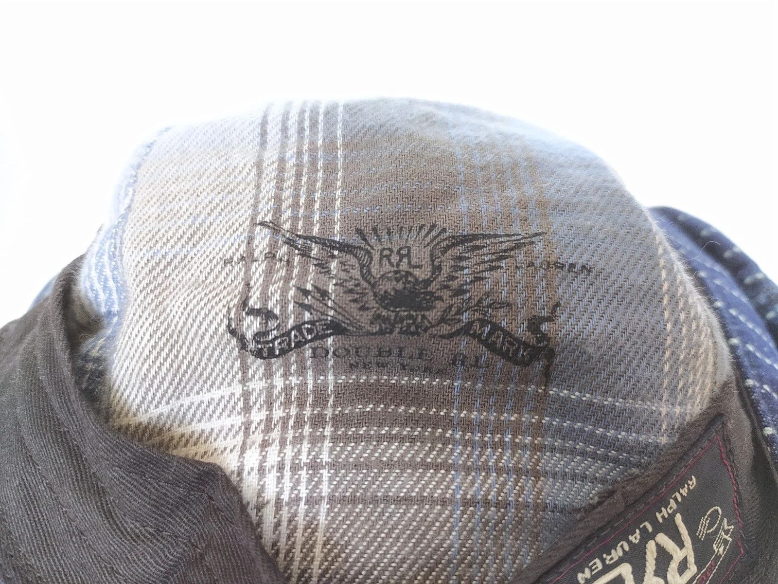 RRL Ralph Lauren DOUBLE RL Cotton-Linen Newsboy Cap T/3029 Size ONE SIZE - 6 Thumbnail