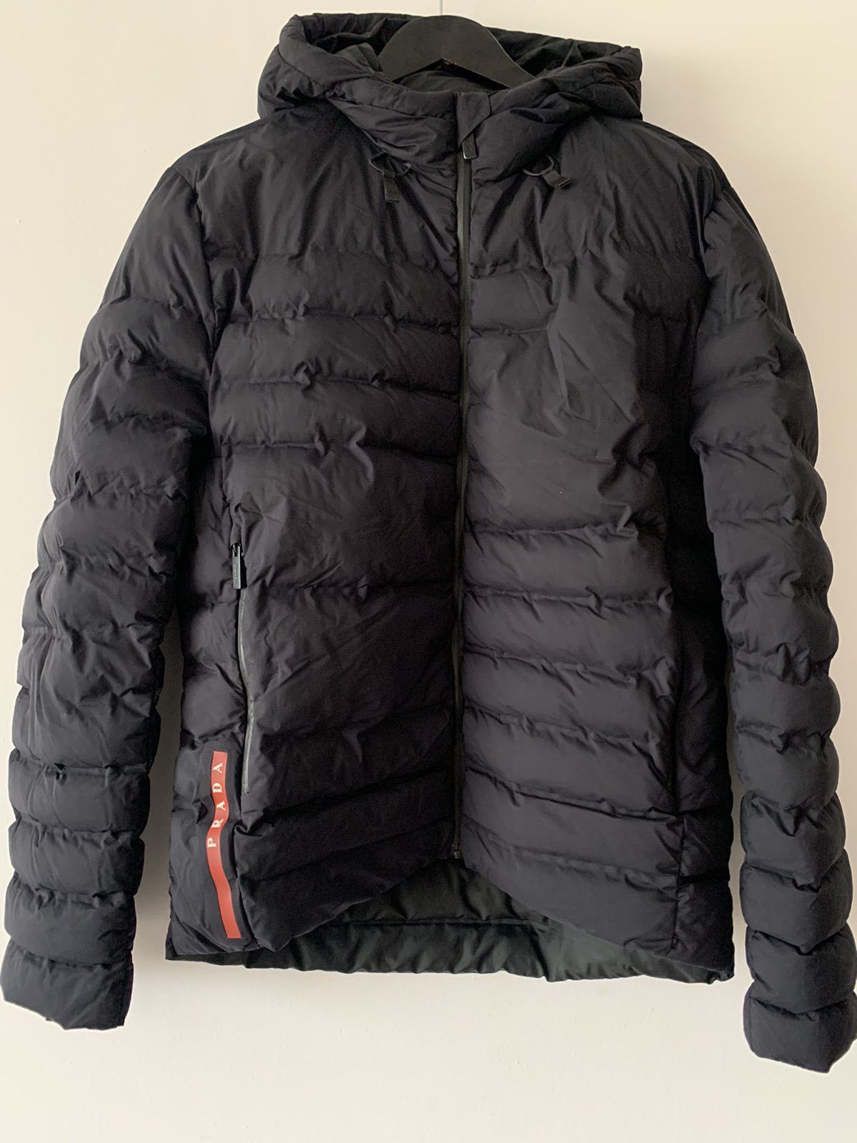 Prada 🔥🔥 3500$ Prada Linea Rossa Black Active Re-Nylon Jacket Size US M / EU 48-50 / 2 - 1 Thumbnail