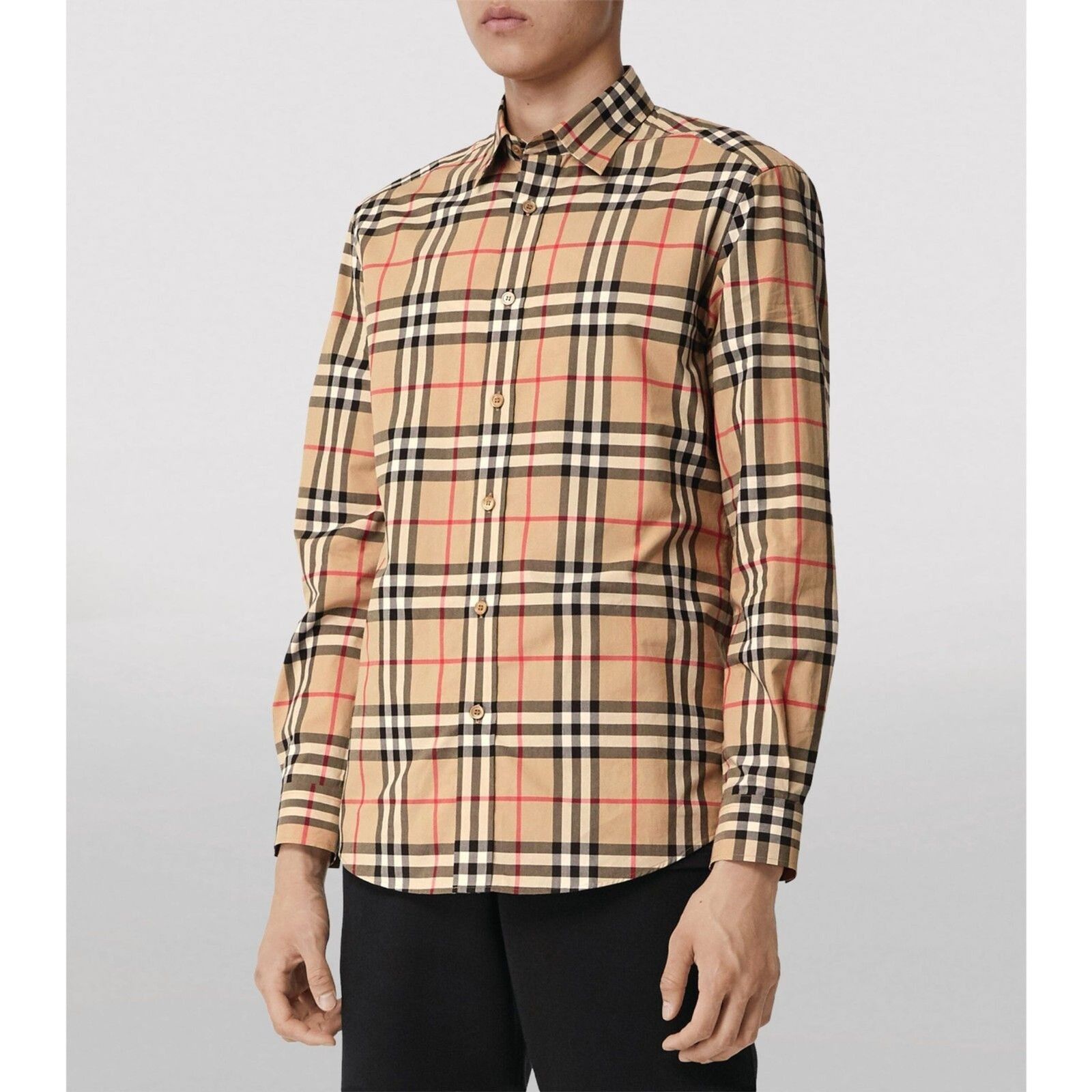 Burberry Burberry Small Check Shirt Size US XS / EU 42 / 0 - 1 Thumbnail