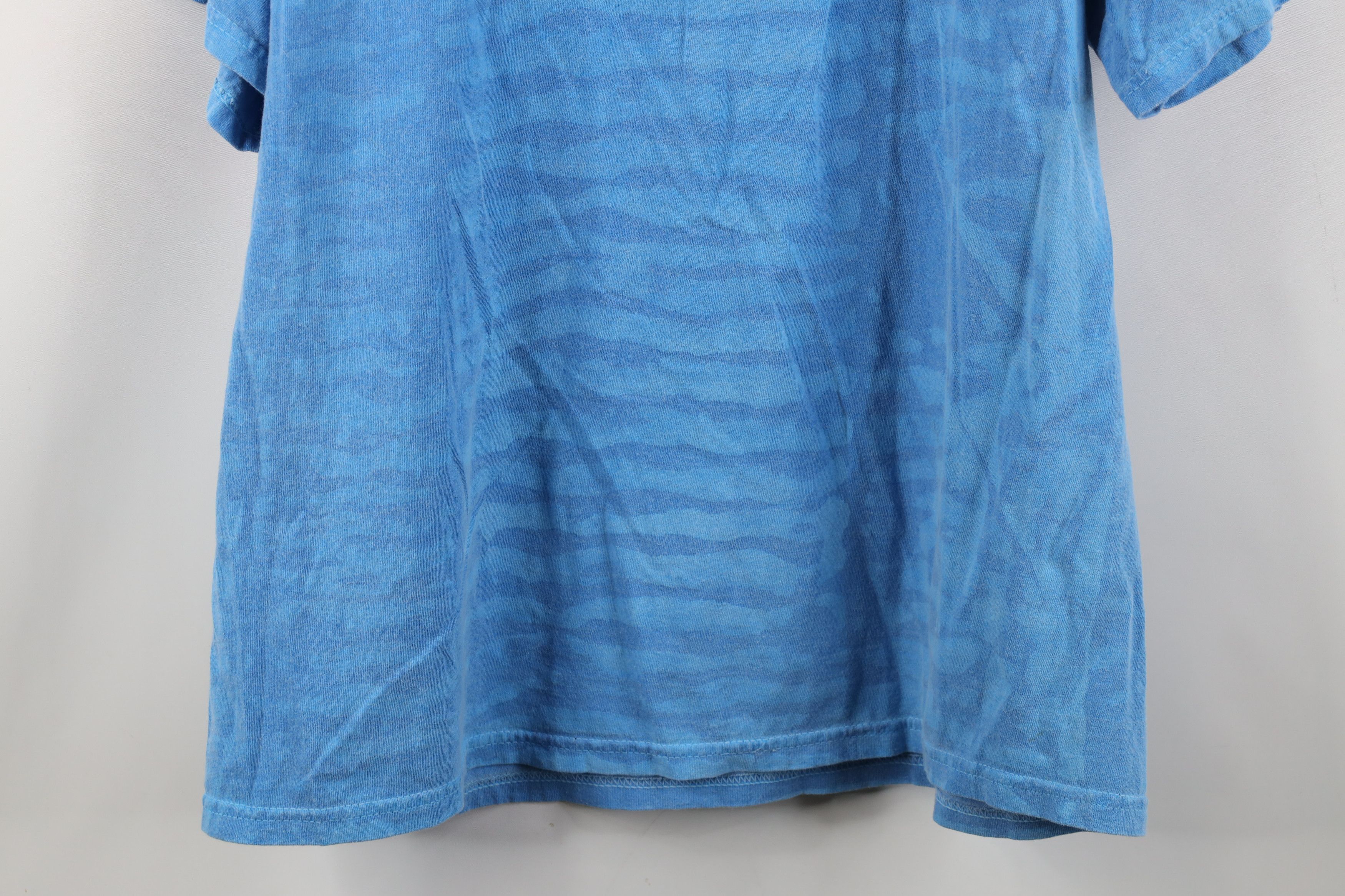 Vintage Vintage 90s Streetwear River Sea Manatee Acid Wash T-Shirt Size US XL / EU 56 / 4 - 13 Thumbnail