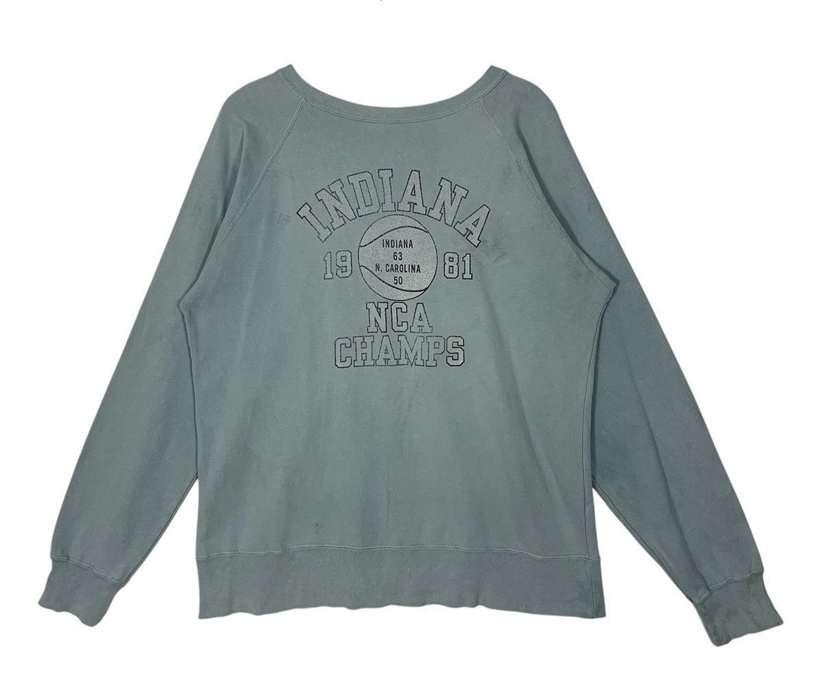 NBA Vintage Cheswick Indiana NCA Champs SportWear Sweatshirt Size US M / EU 48-50 / 2 - 2 Thumbnail