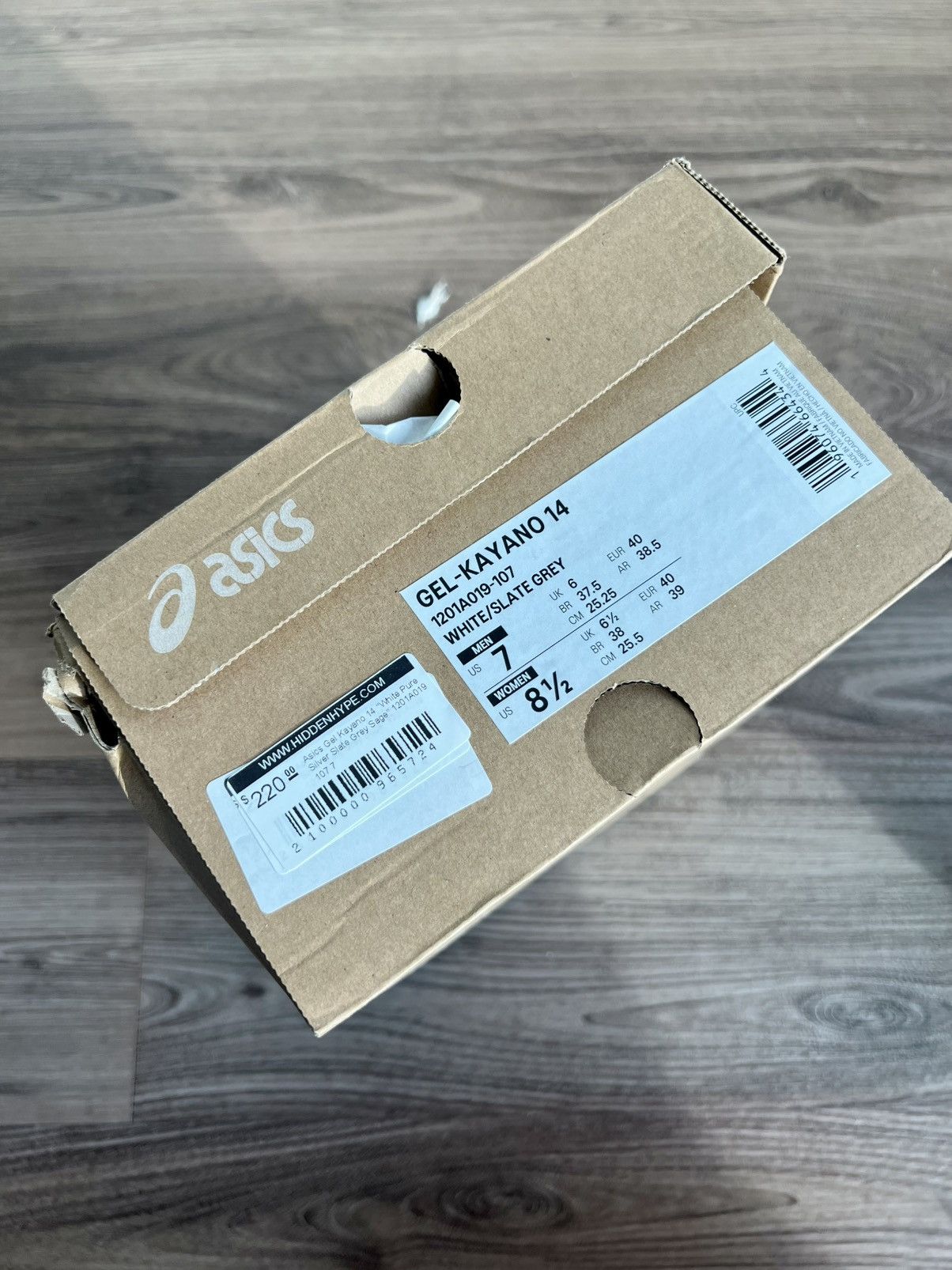 Asics ASICS Gel Kayano 14 Slate Grey Green Size US 7 / EU 40 - 10 Thumbnail